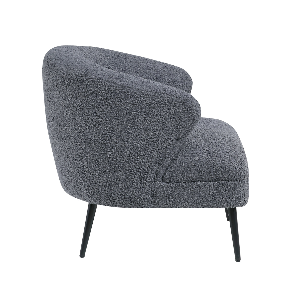 Woodway Collection Accent Chair in Dark Grey | CastleUp Experience Centre Online Furniture