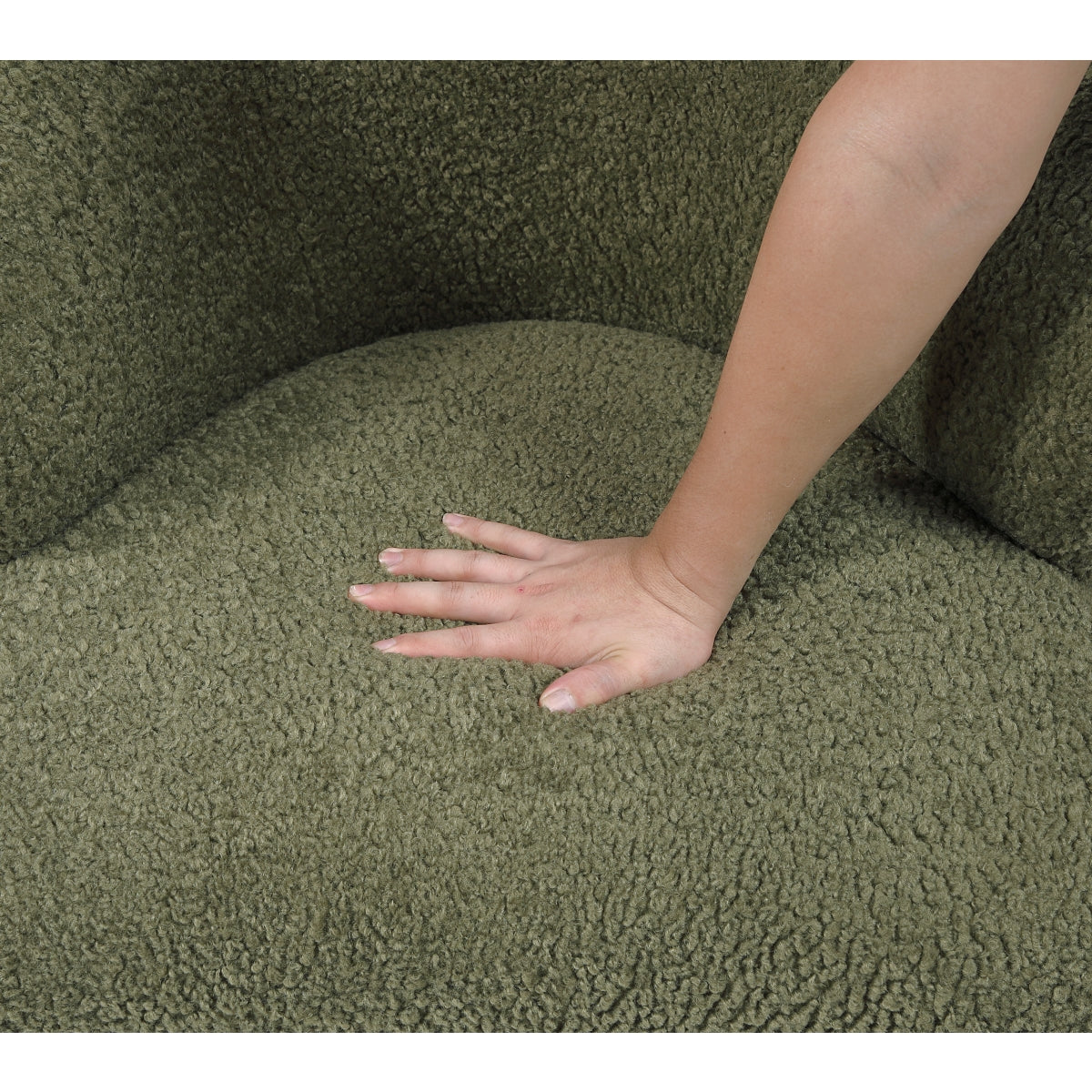 Woodway Collection Accent Chair in Green | CastleUp Experience Centre Online Furniture