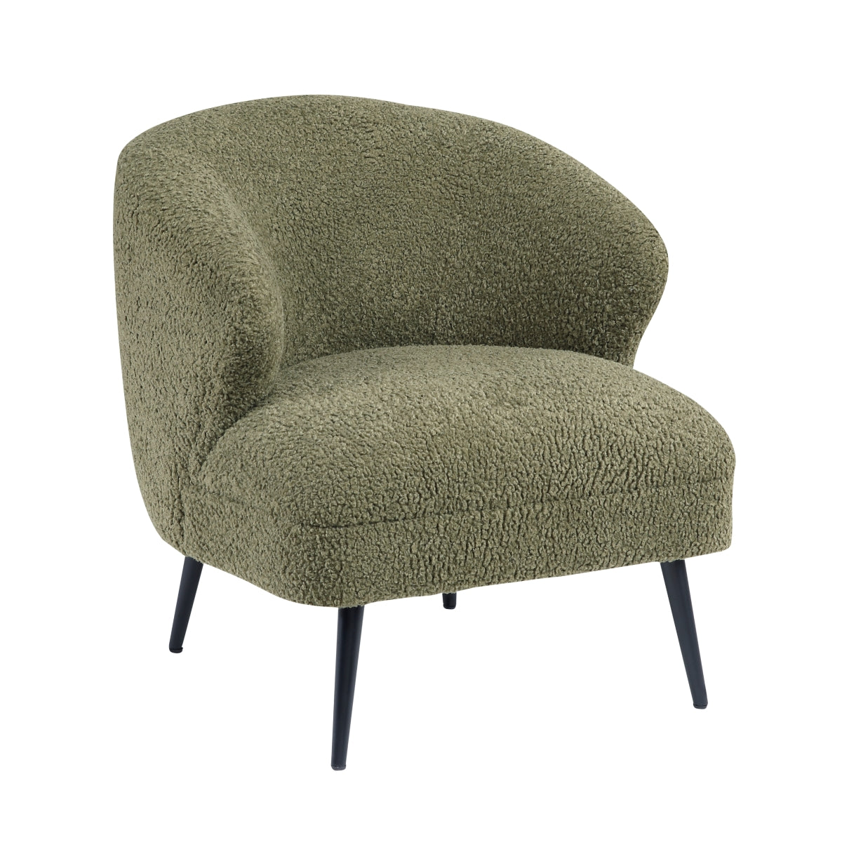 Woodway Collection Accent Chair in Green | CastleUp Experience Centre Online Furniture