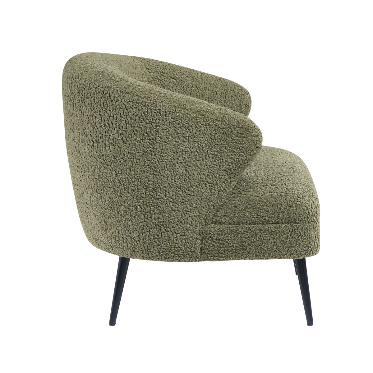 Woodway Collection Accent Chair in Green | CastleUp Experience Centre Online Furniture