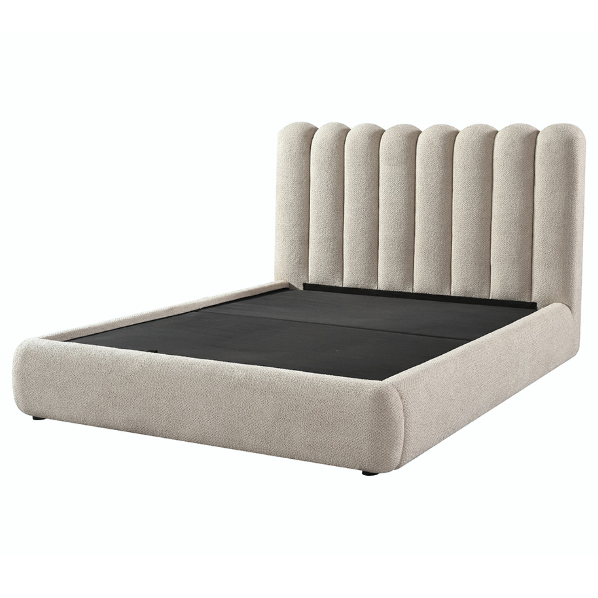 Siena Collection Upholstered Lift-up Storage Platform Bed
