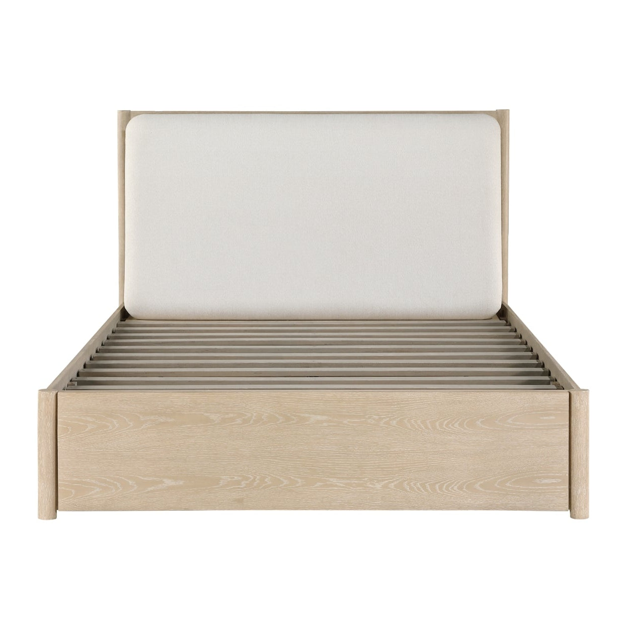 MAZ Matteo Collection soft modern bedroom set with a bed, nightstands, and dresser in a contemporary design.