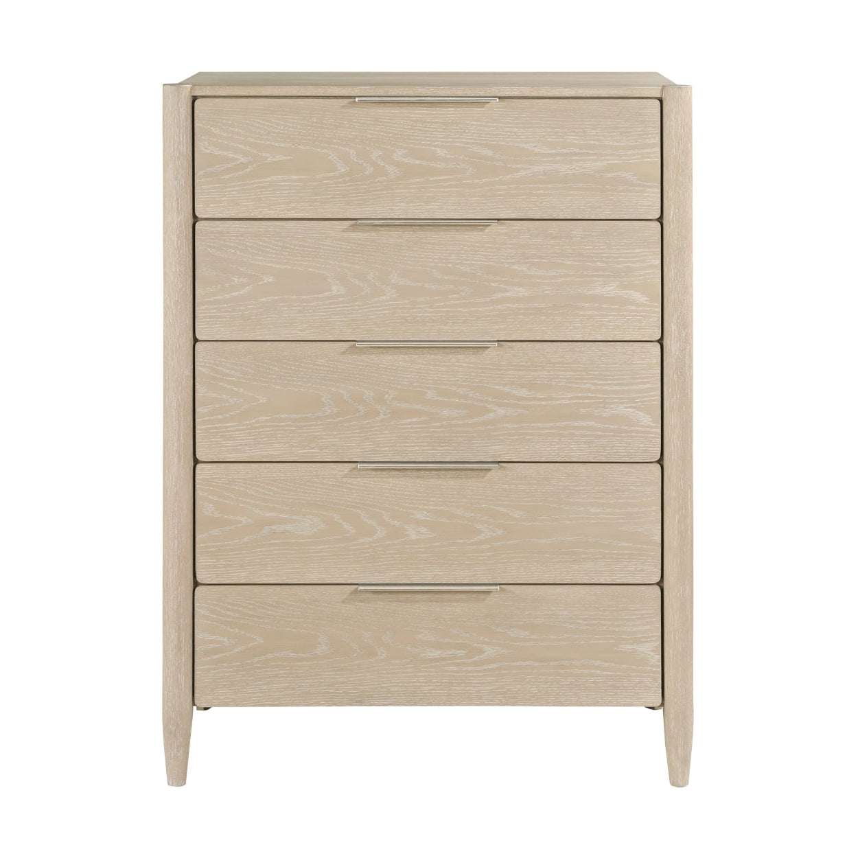 MAZ Matteo Collection soft modern bedroom set with a sleek bed and matching furniture, stylish and contemporary design.