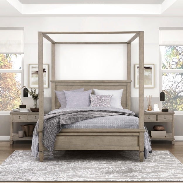 Marceline Collection Canopy Bedroom Set | CastleUp Experience Centre Online Furniture