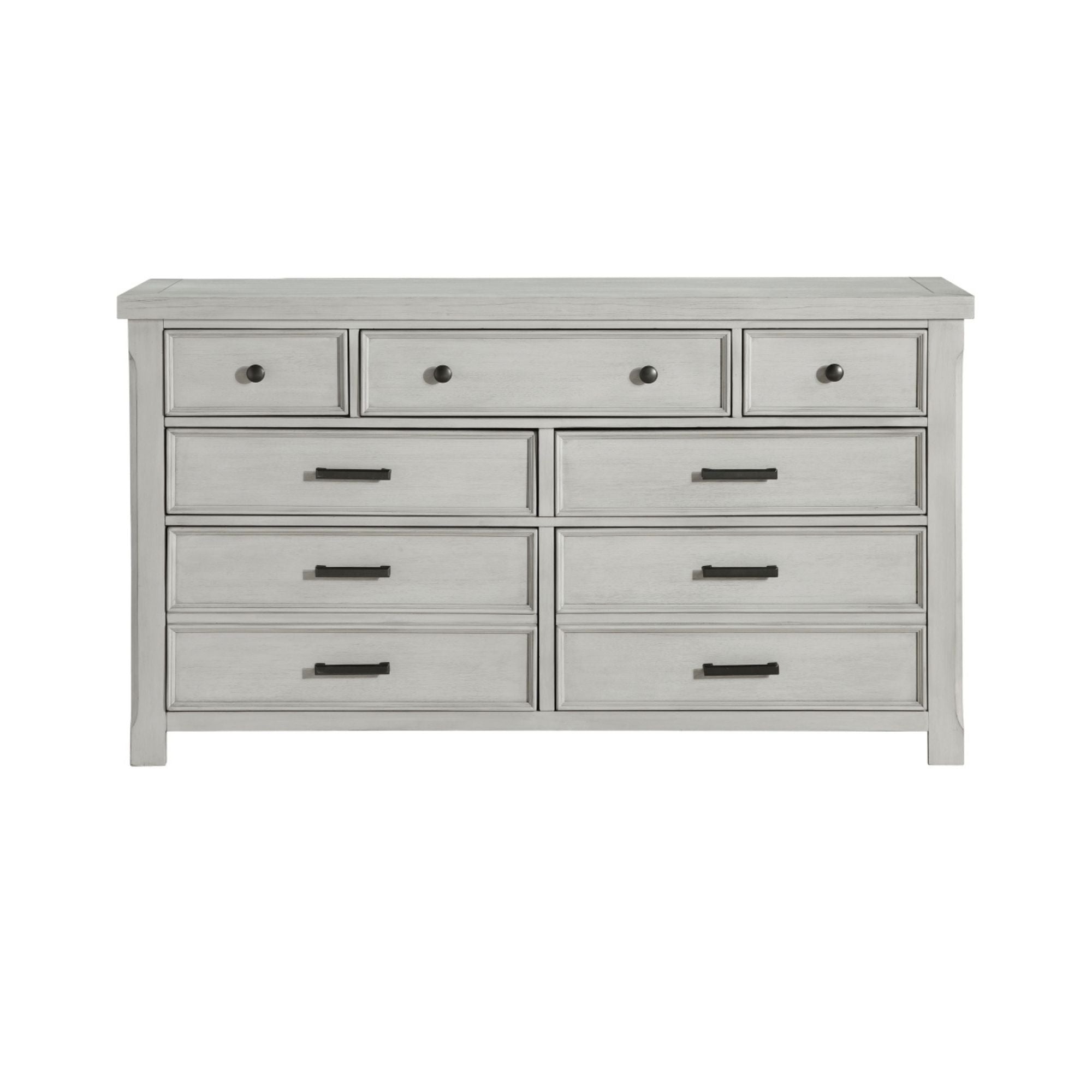 MAZ Willowbrook Collection bedroom set featuring a wooden bed frame, matching nightstands, and classic bedroom furniture design.
