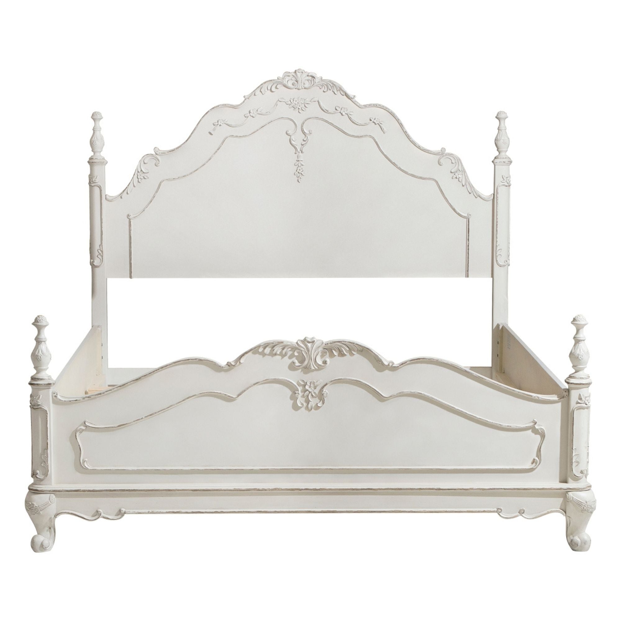 Maz Cinderella Collection bedroom set with bed, dresser, and nightstands in a stylish, coordinated bedroom furniture design.