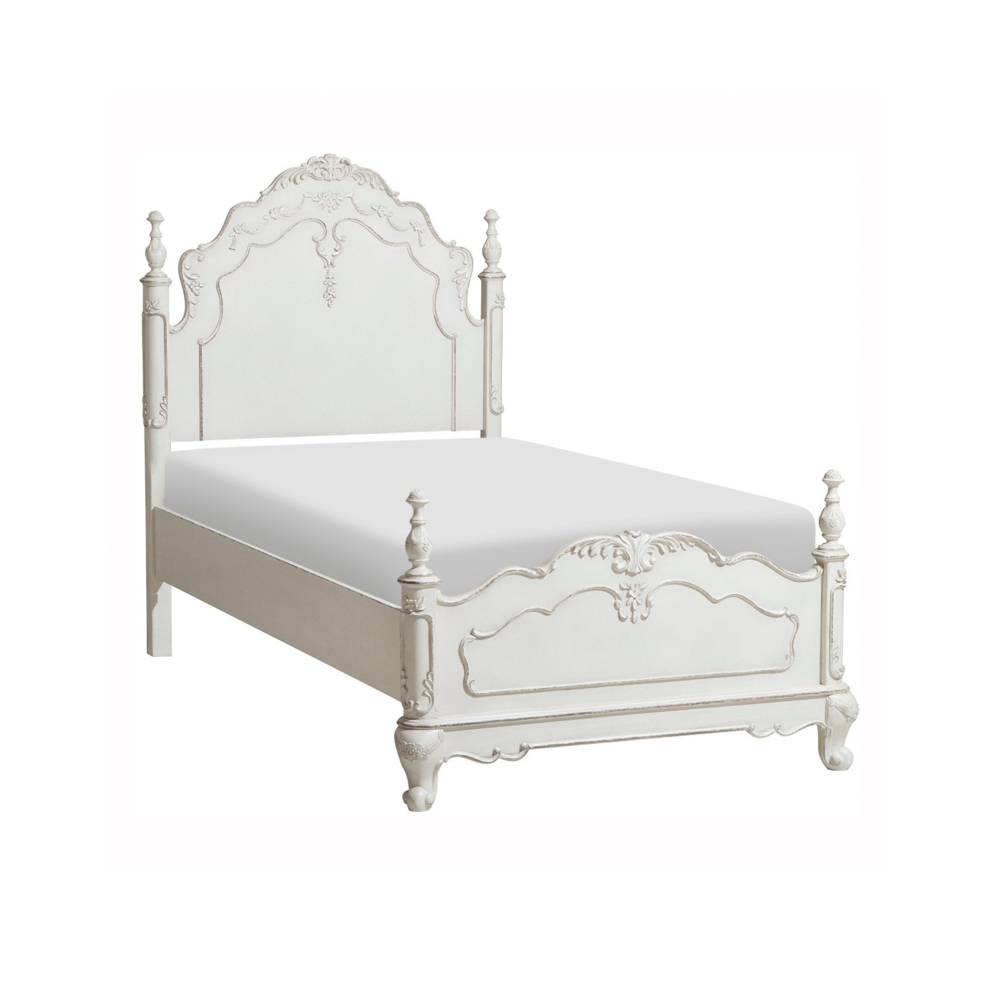 MAZ Cinderella Collection bedroom set featuring a bed with elegant design and matching furniture in a stylish bedroom scene.