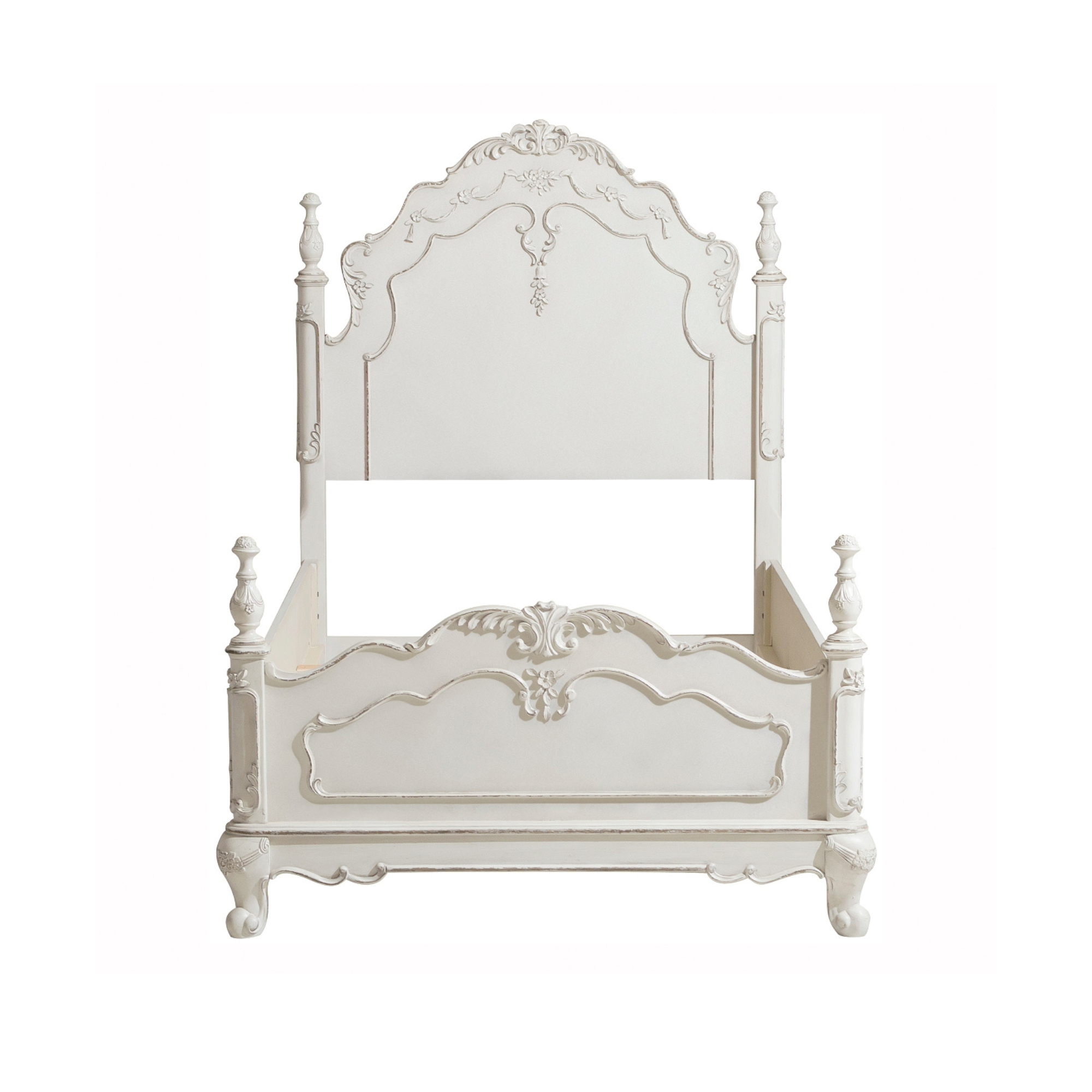 MAZ Cinderella Collection bedroom set featuring a bed with elegant design and matching furniture pieces in a stylish bedroom setting.