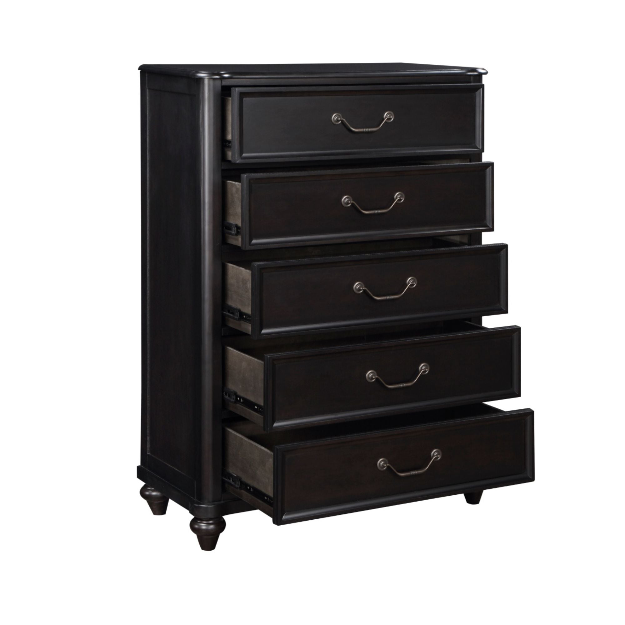M.A.F Herman Collection bedroom set featuring storage beds, matching dressers, and nightstands in a modern bedroom furniture style.