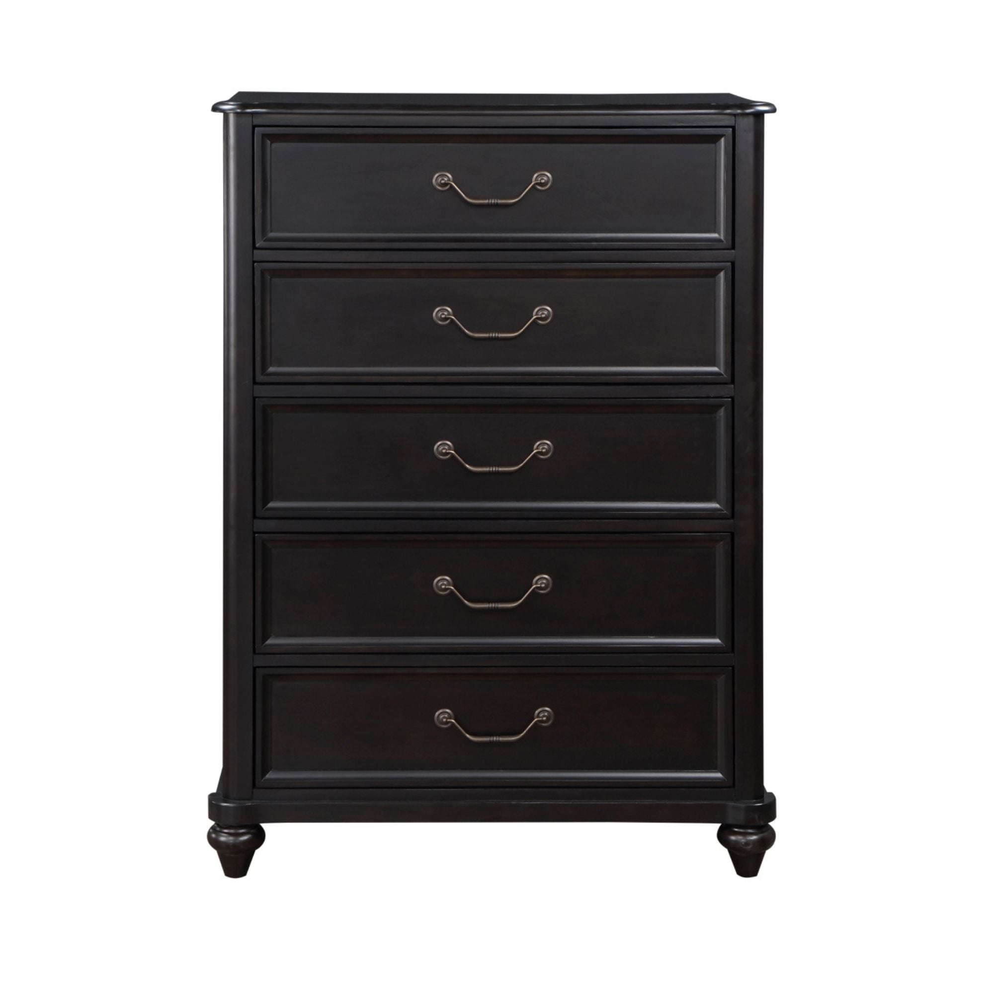 M.A.F Herman Collection storage bedroom set with bed, dresser, and nightstands in a modern bedroom layout.