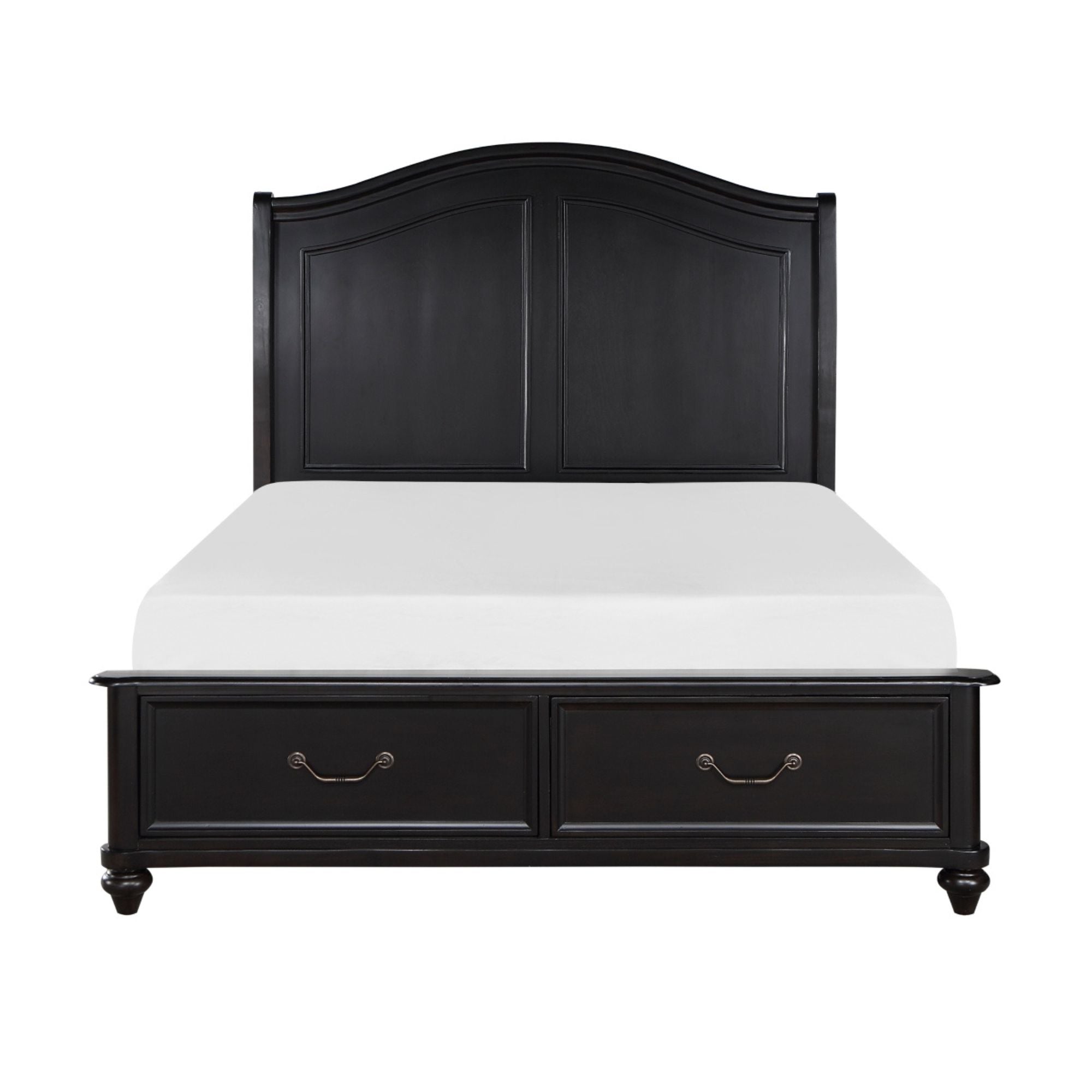 M.A.F Herman Collection bedroom set featuring storage bed, matching nightstands, and dresser in modern bedroom furniture style.