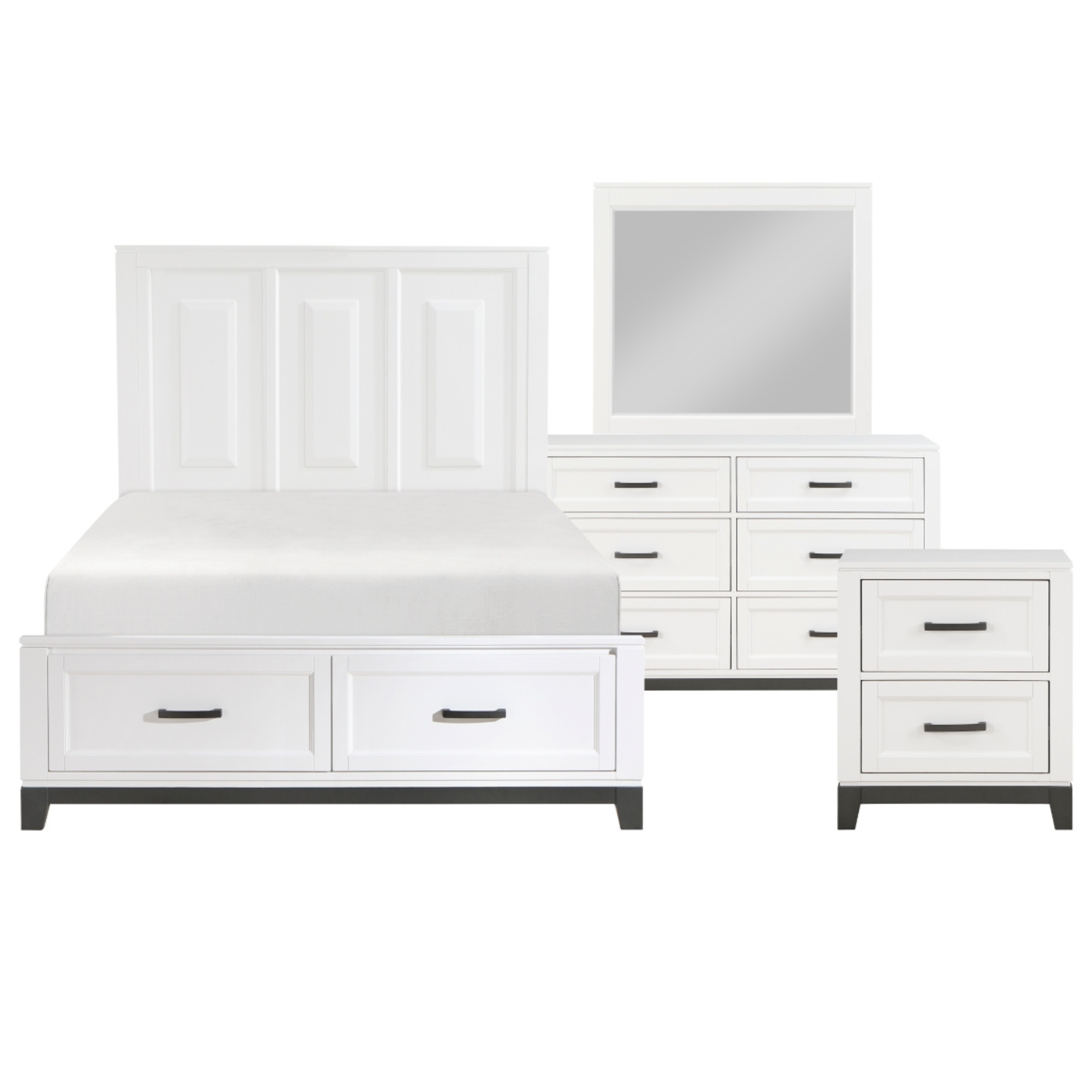 Garretson 6 Pc Bedroom Set 1450WH | CastleUp Experience Centre