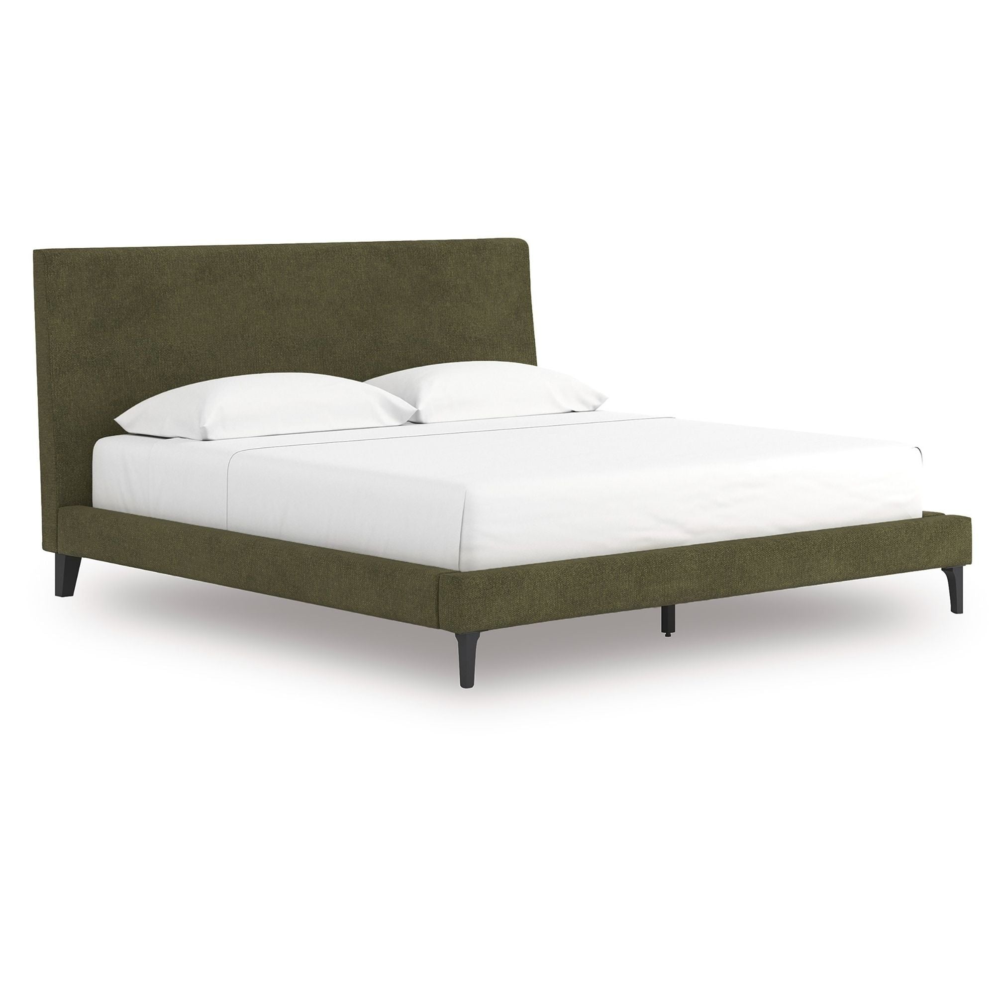 Signature Ashley Chirason UPH bed with roll slats, showcasing a sturdy wooden frame and classic design for a stylish bedroom.