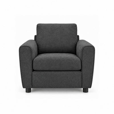 Canadian-made Sofa by Fancy Haven Compact Grey Sofa Set with plush cushions and modern design, shown in a cozy living room setting.