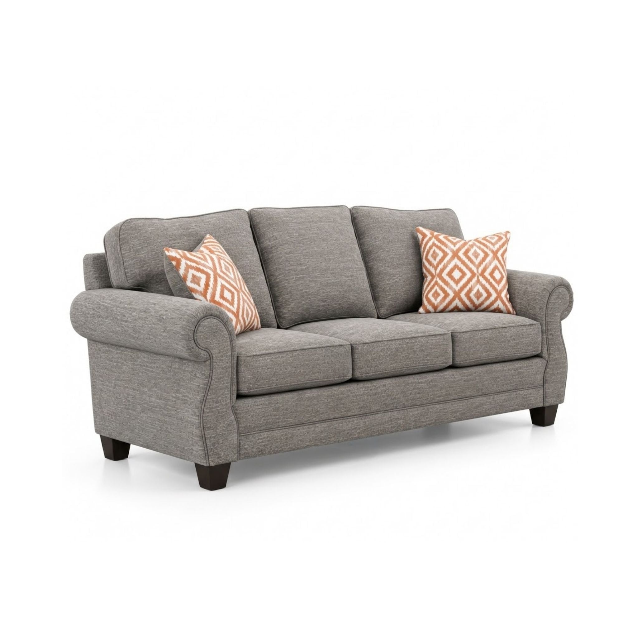 Canadian-made Kingston Sofa in Grey