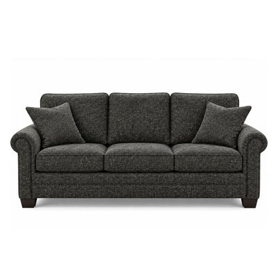 Canadian-made Jeddah Sofa in Dark Grey