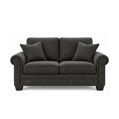 Canadian-made Jeddah Loveseat in Grey