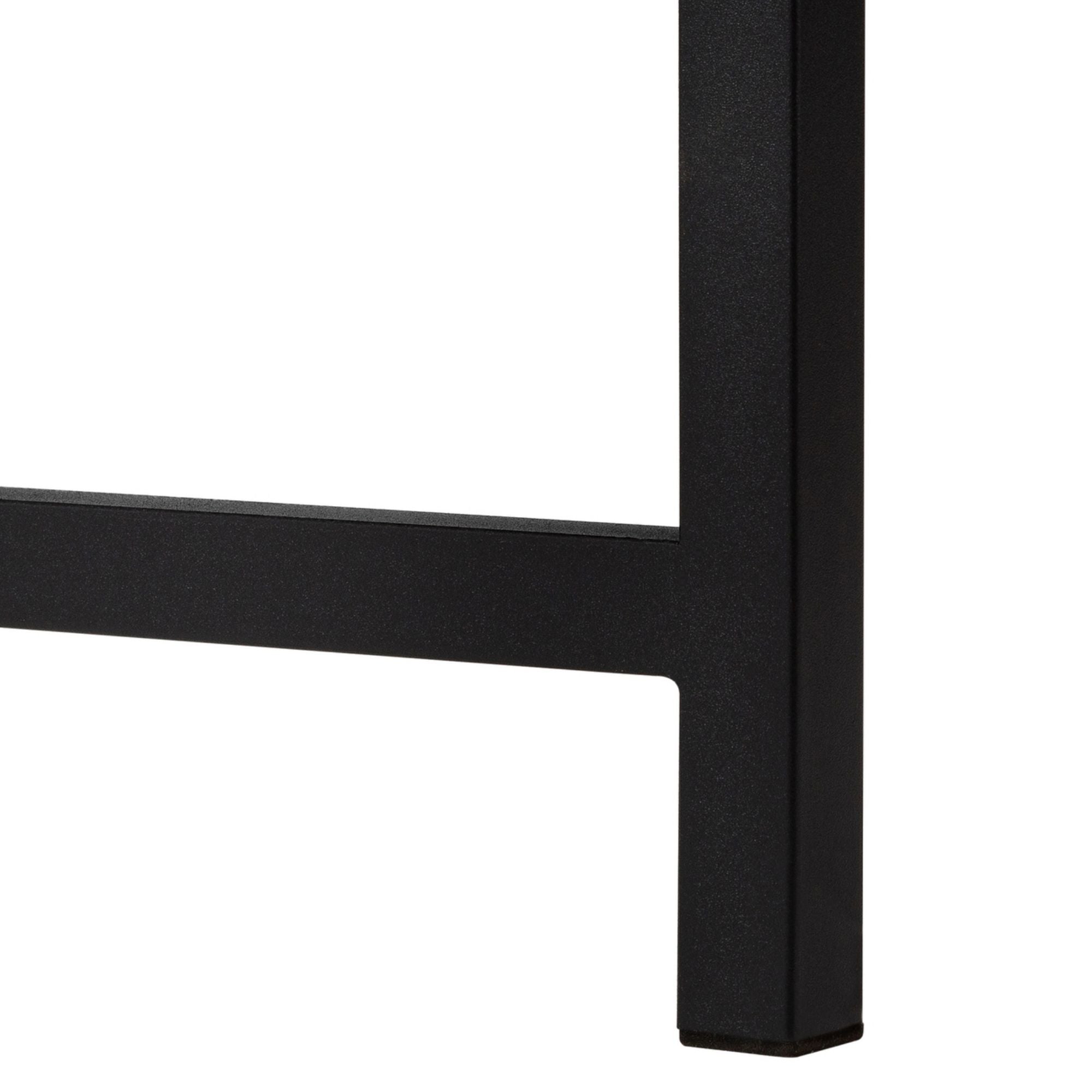 Brown Virella 48-inch Monarch Specialties office computer desk with a spacious work surface and modern design.