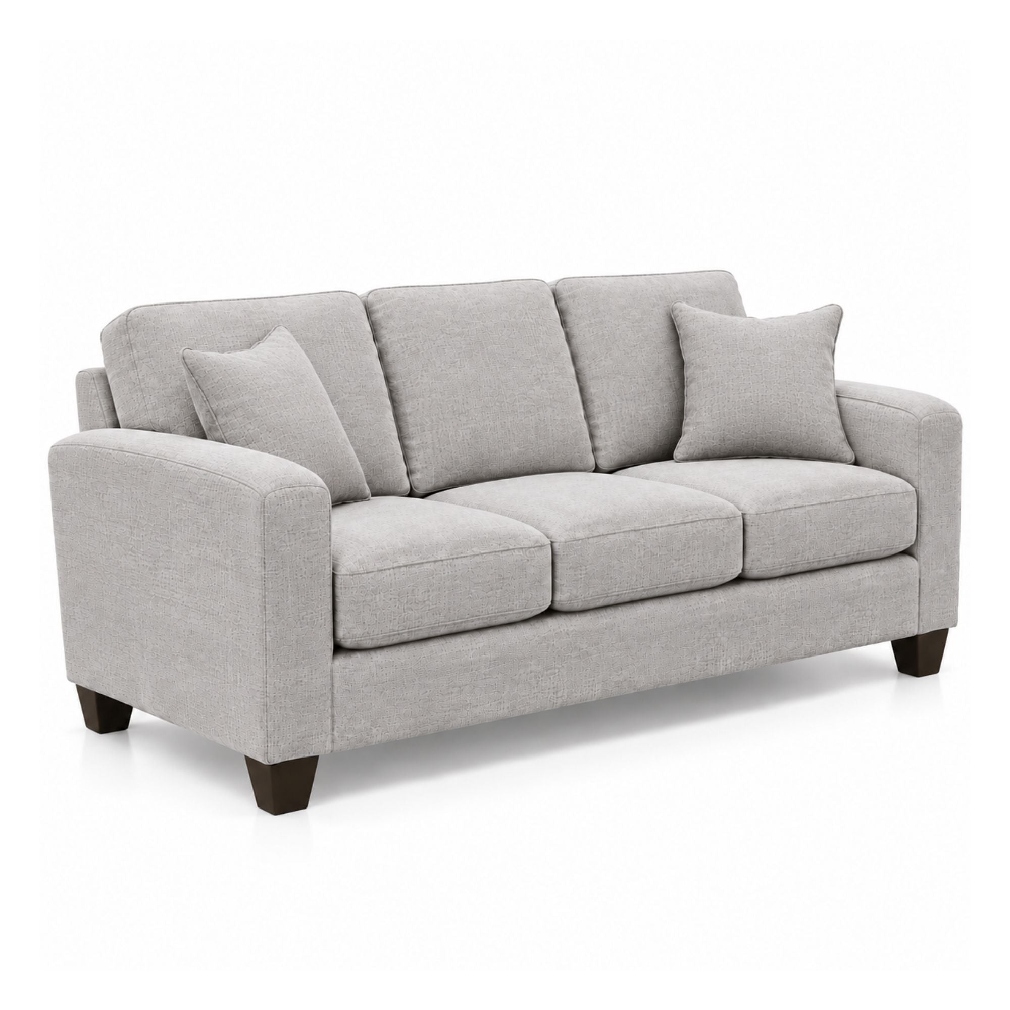 Canadian-made Encore Sofa in Light Grey