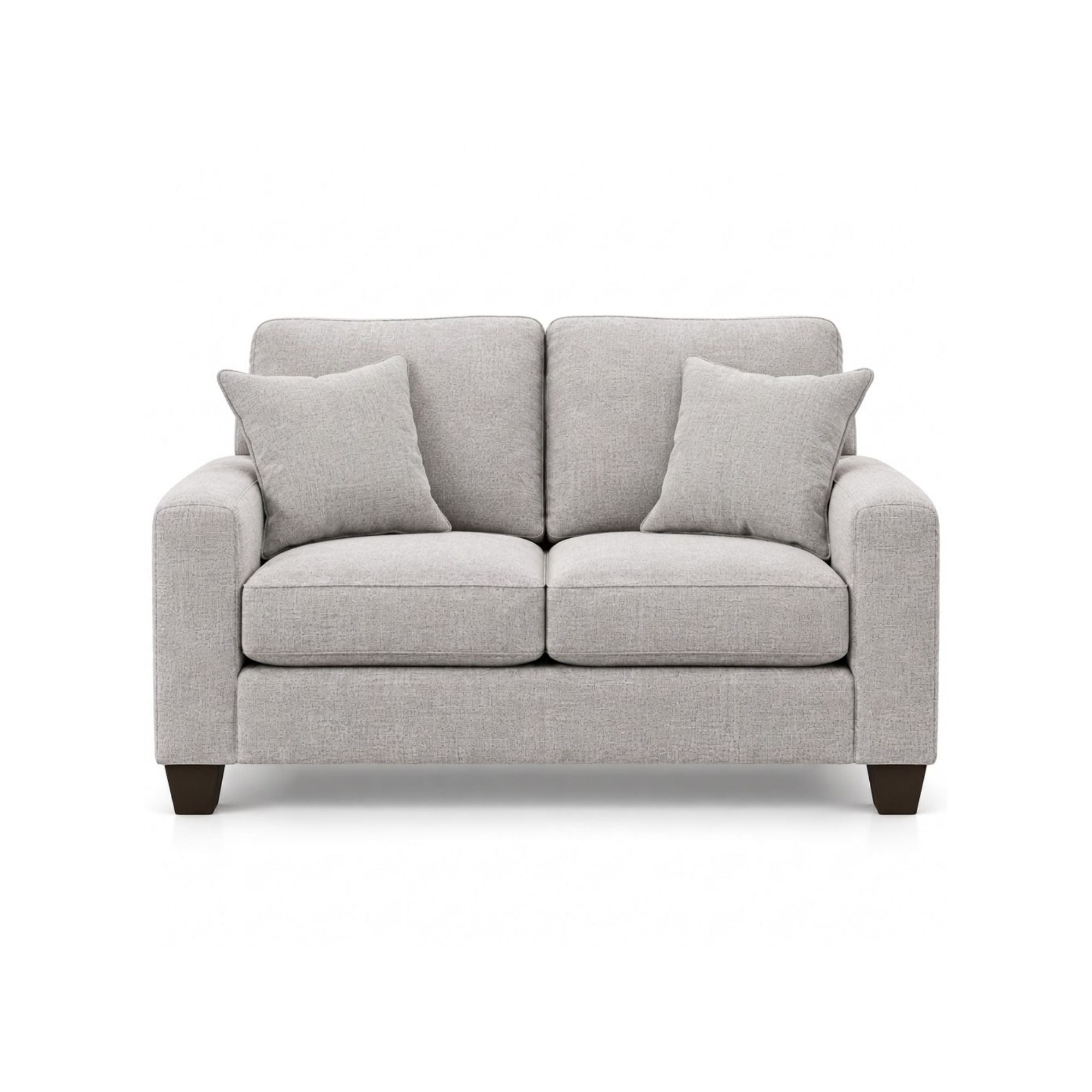 Canadian-made Encore Loveseat in Light Grey