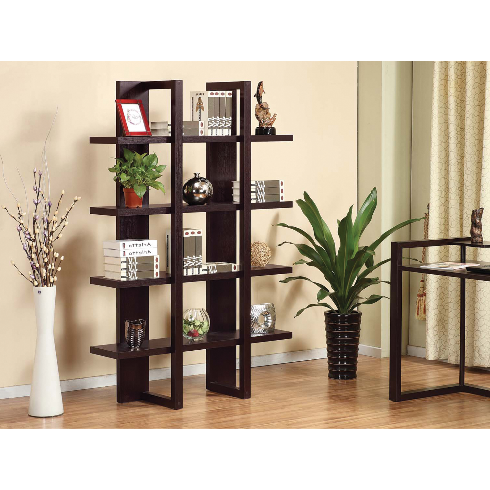 Bookcase in Dark Cherry 18005.