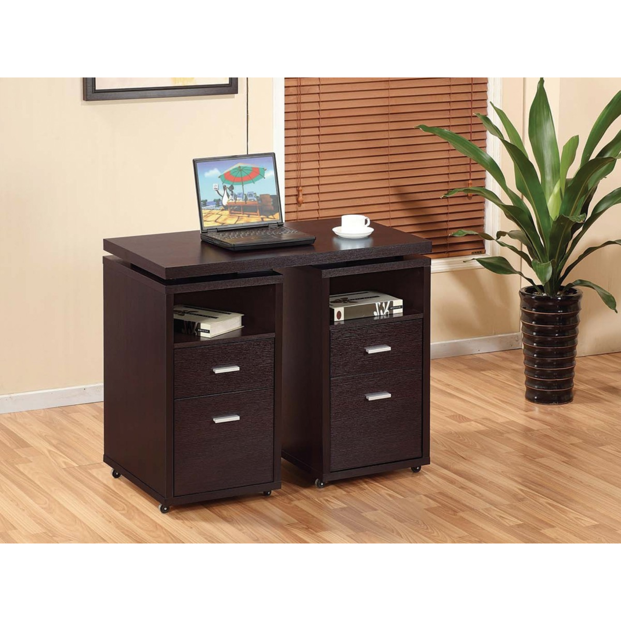 Desk in Red Cocoa 18043.