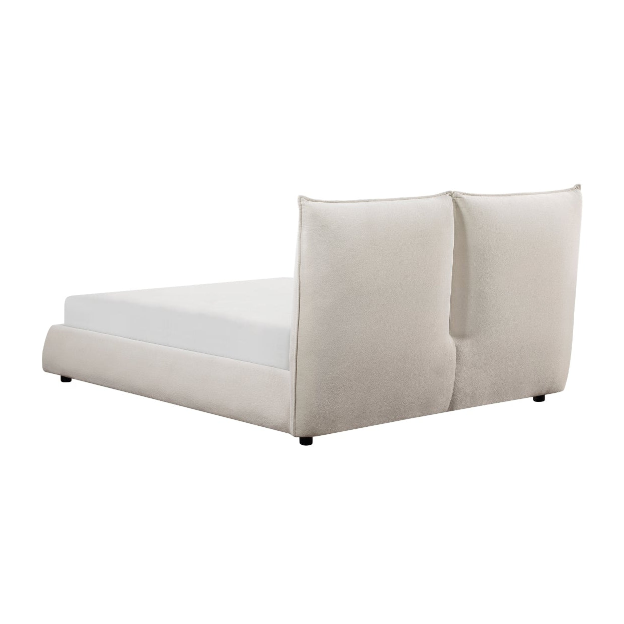 Linna Collection Platform Bed Beige | CastleUp Experience Centre Online Furniture