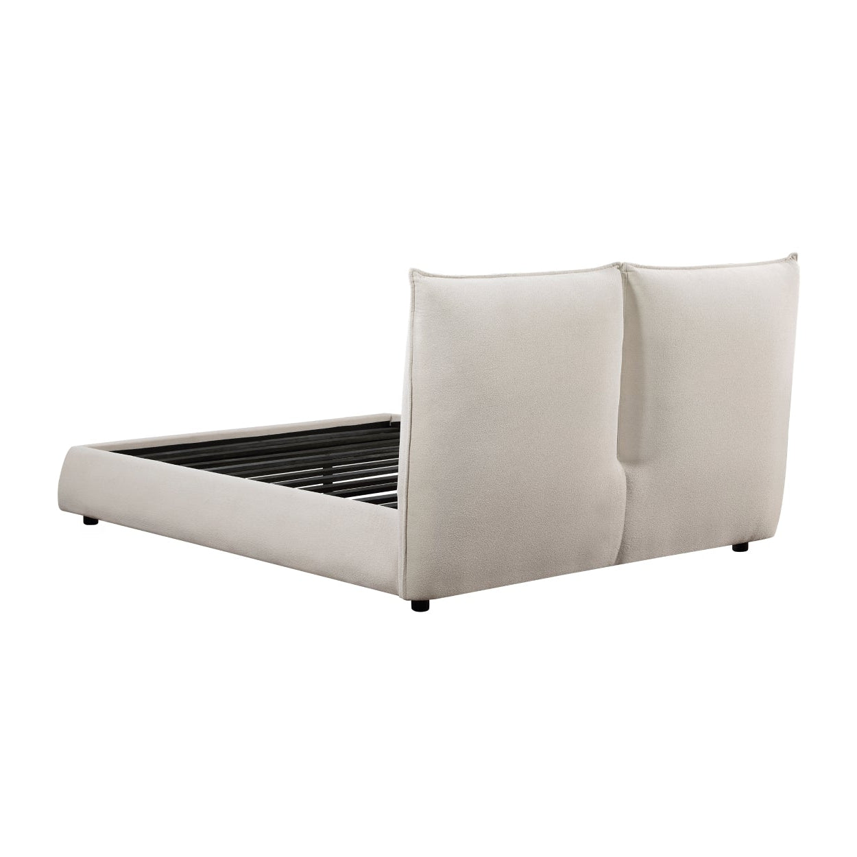 Linna Collection Platform Bed Beige | CastleUp Experience Centre Online Furniture