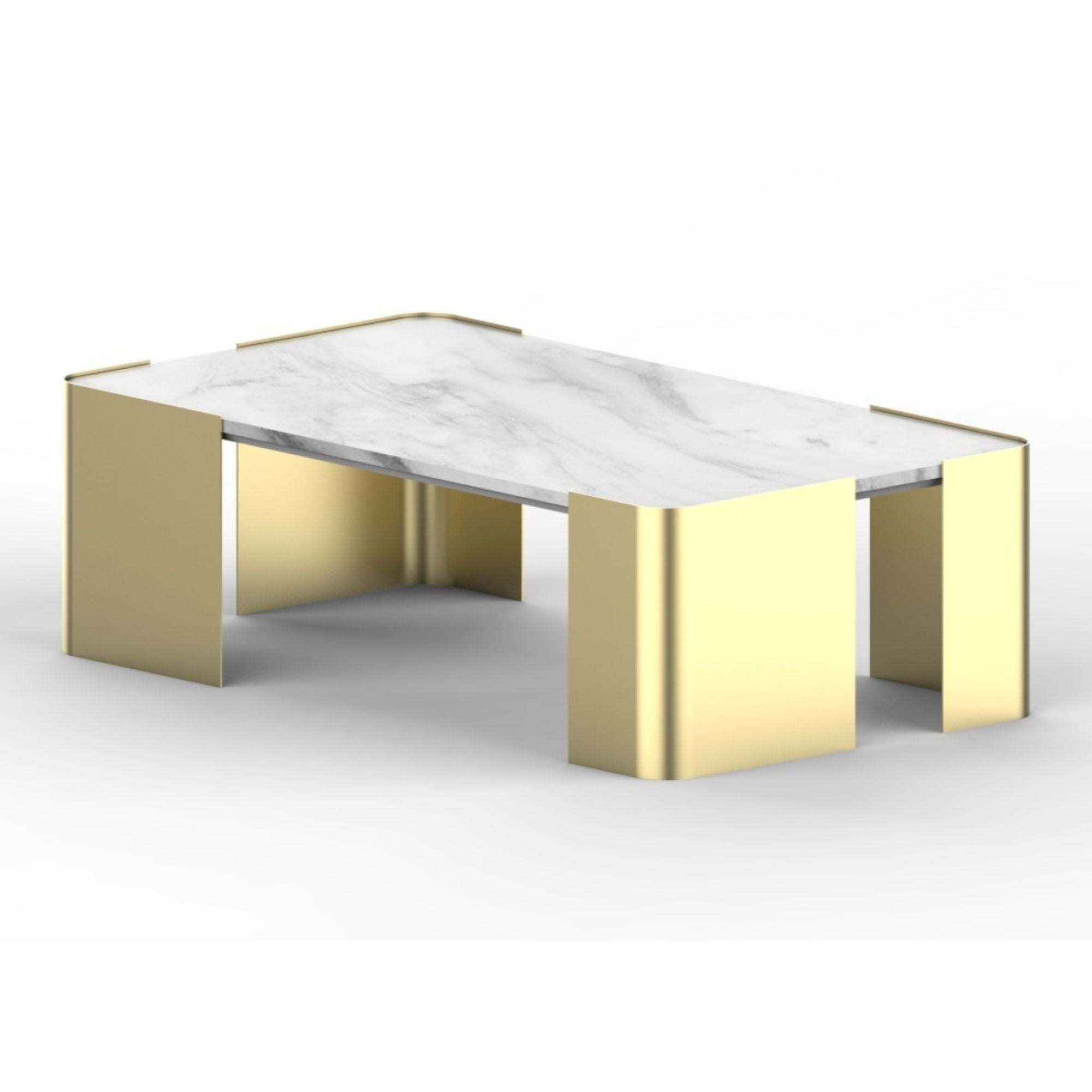 Hugo Coffee Table in Gold