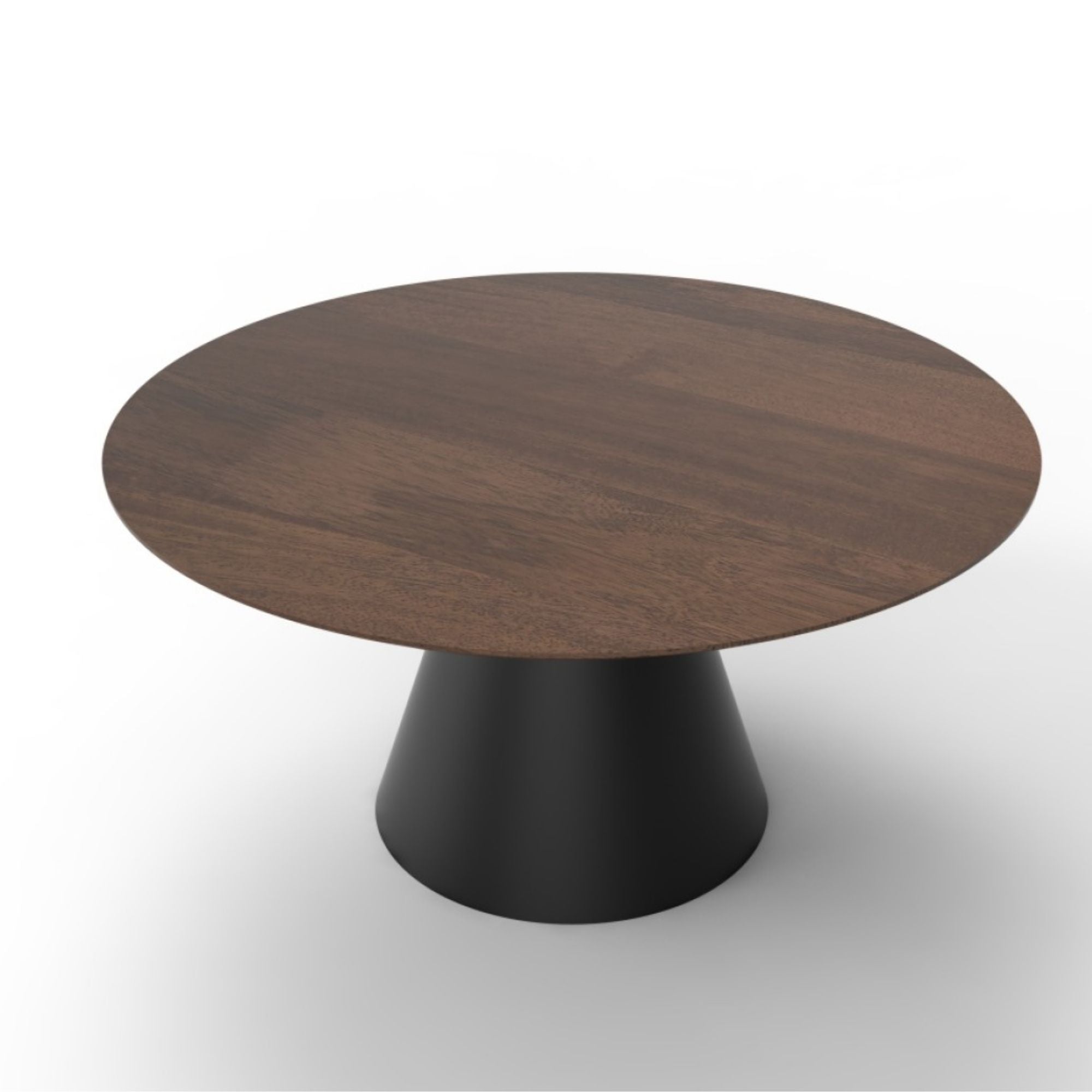 Savannah Round Dining Table in Espresso | CastleUp Experience Centre Online Furniture