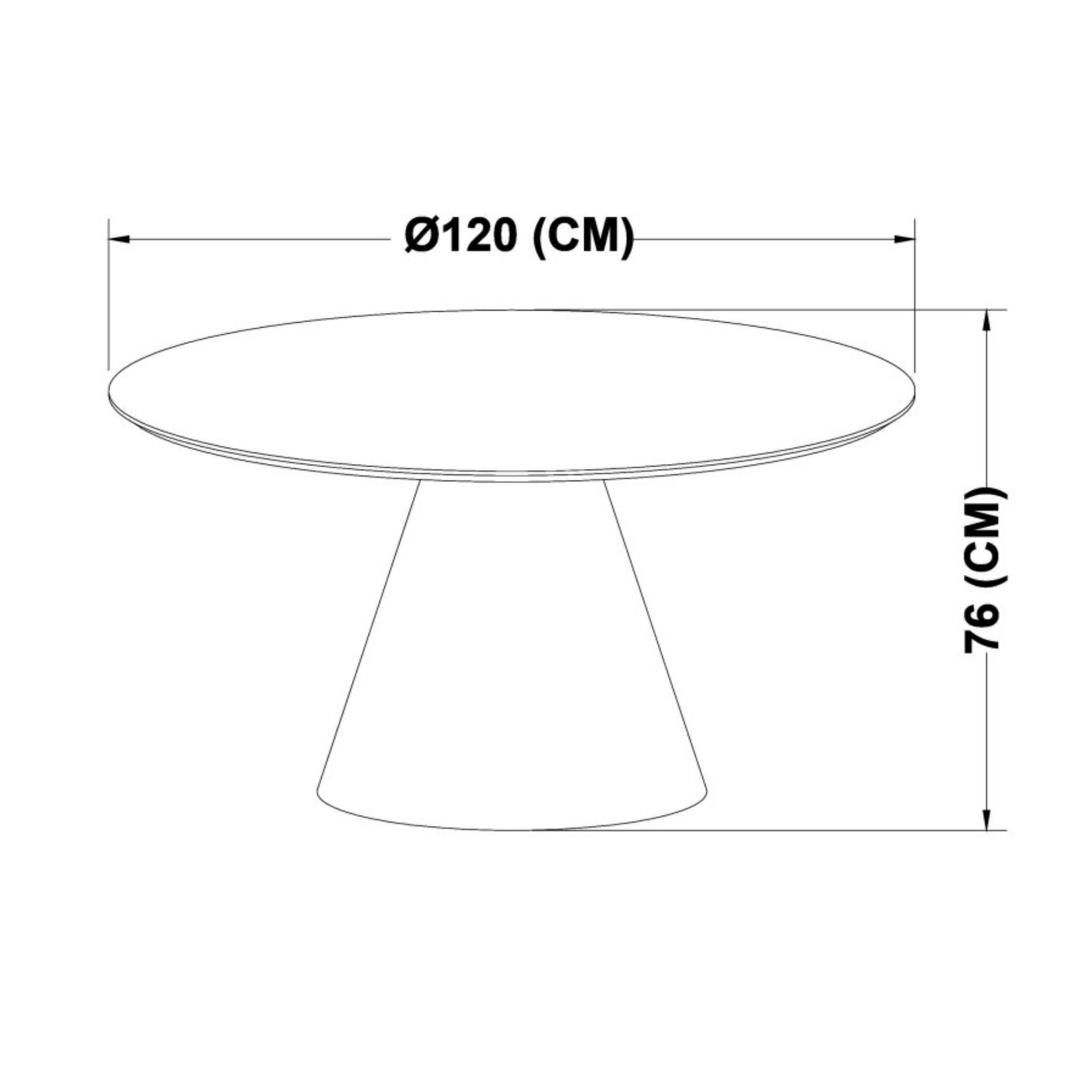Savannah Round Dining Table in Espresso | CastleUp Experience Centre Online Furniture