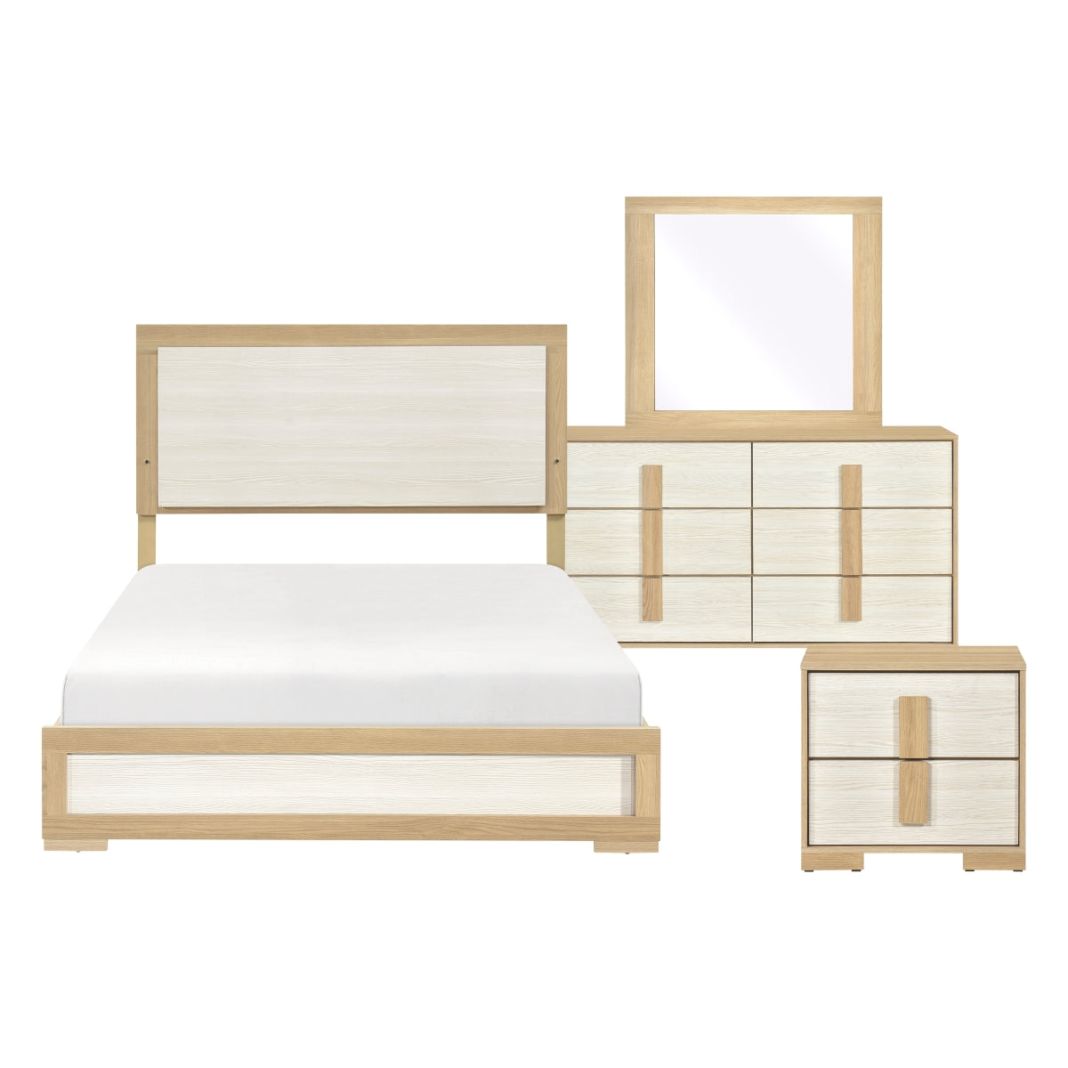 Sterling Collection Bedroom Set in Two-Tone | CastleUp Experience Centre Online Furniture