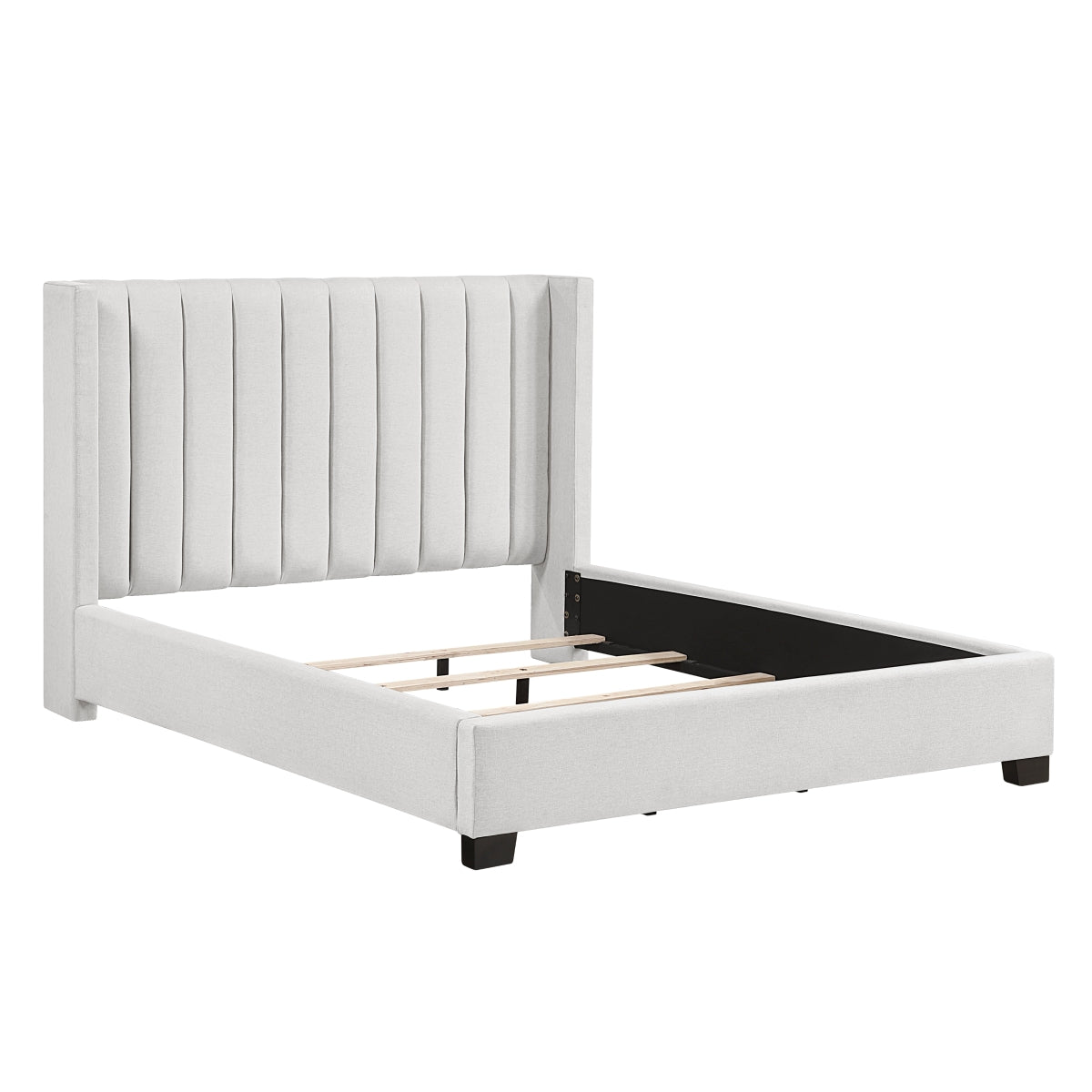 Wingback Channel Bed | CastleUp Experience Centre Online Furniture
