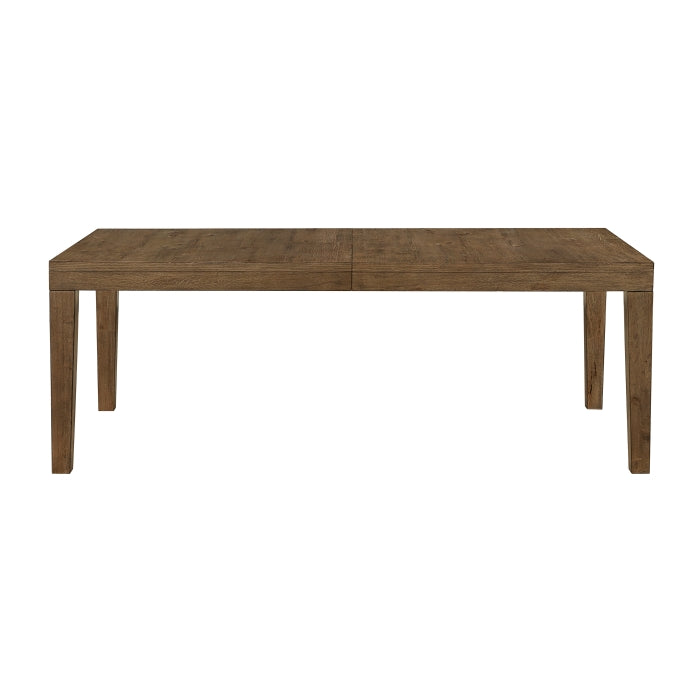 MAZ Matisse rectangular extension dining table with wooden finish, ideal for kitchen and dining room settings.