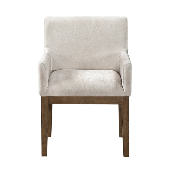 MAZ Matisse Collection extension leaf dining room set with wooden table and matching chairs, no background.