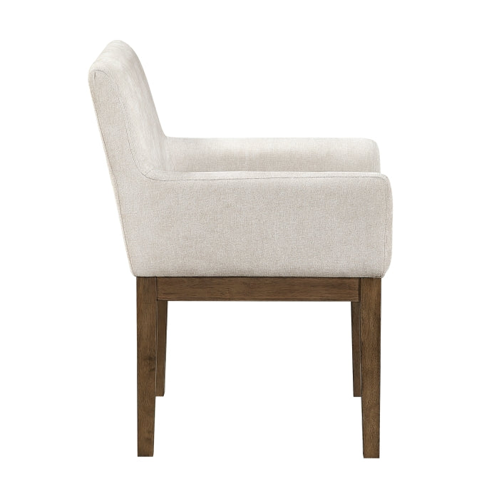 MAZ Matisse Collection extension leaf dining room set with side chairs, featuring a modern wooden table and elegant seating arrangement.