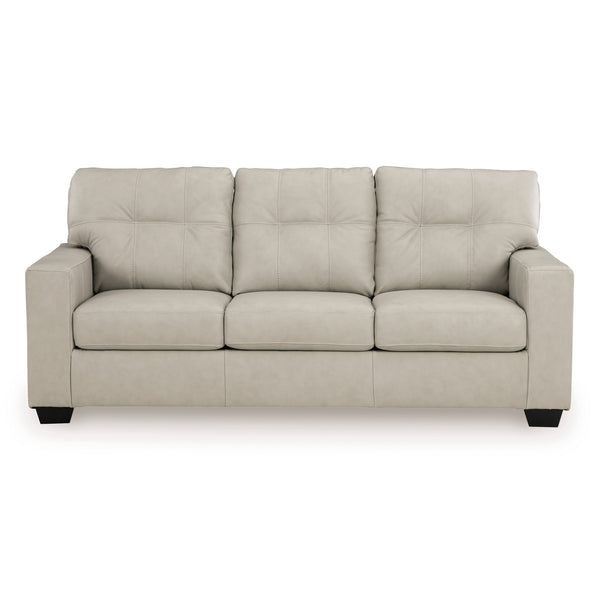 Santorine Leather Sofa Beige