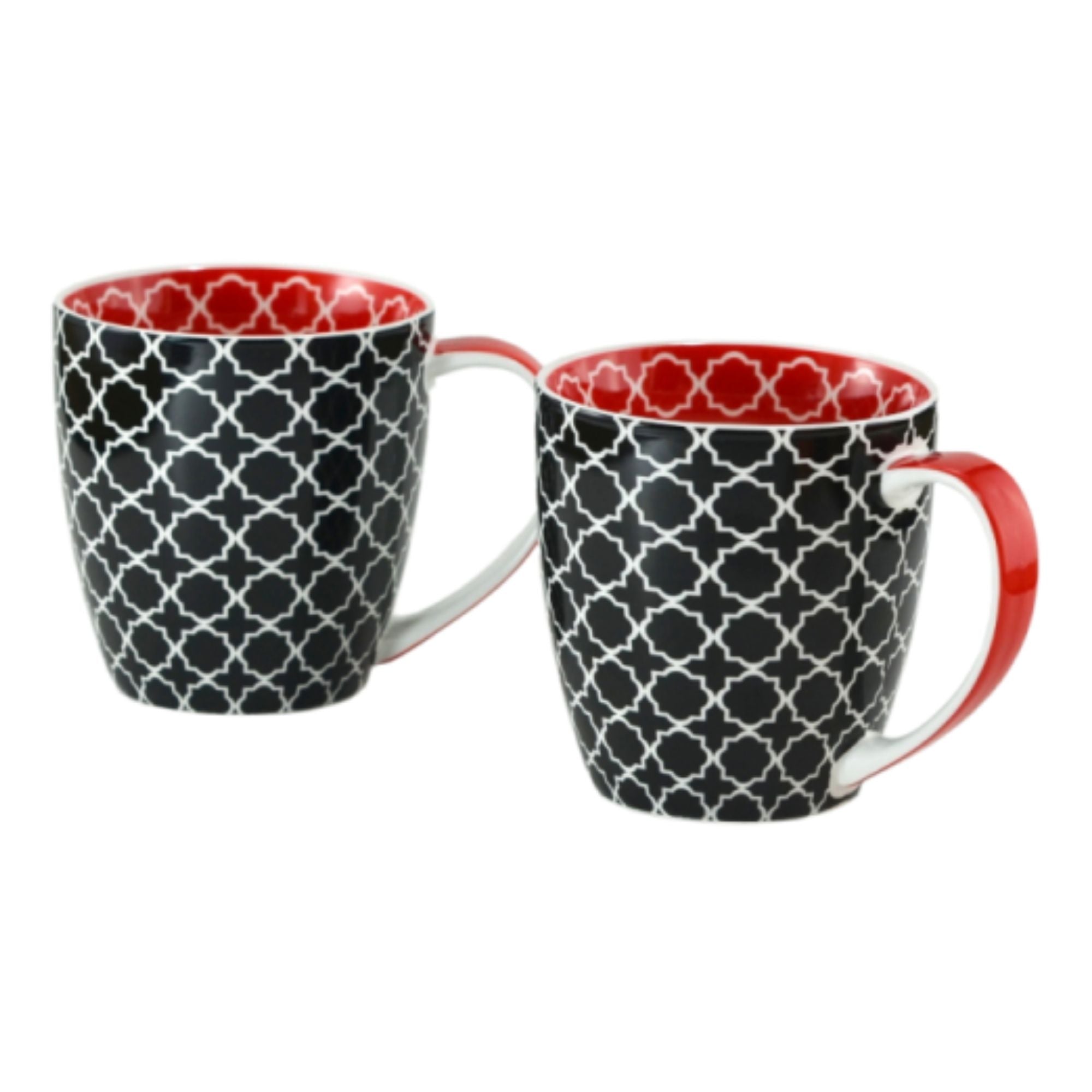 Tannex Coffee Mug Set in Black (Set of 2) | CastleUp Experience Centre Online Furniture