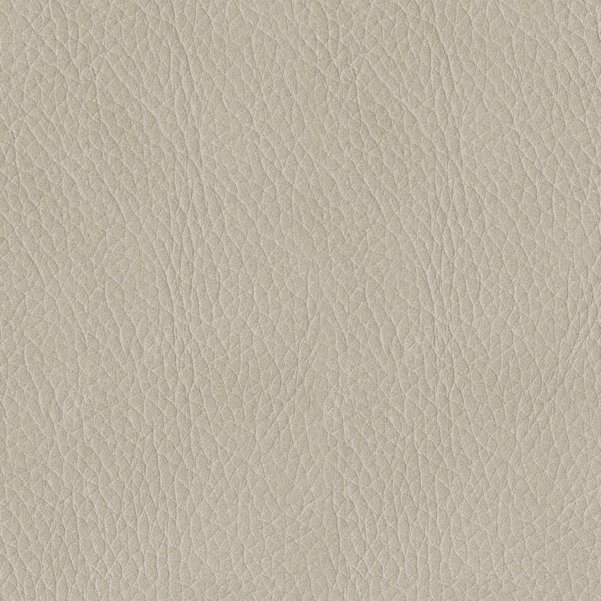 Santorine Leather Ottoman Beige
