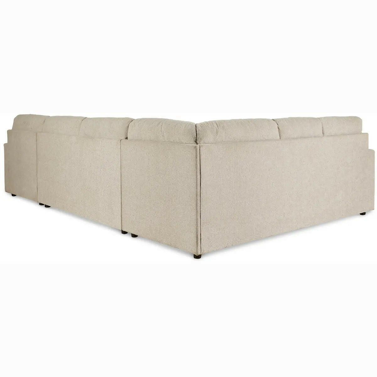 Ashley Edenfield 3Pc Sectional With Chaise in Linen.