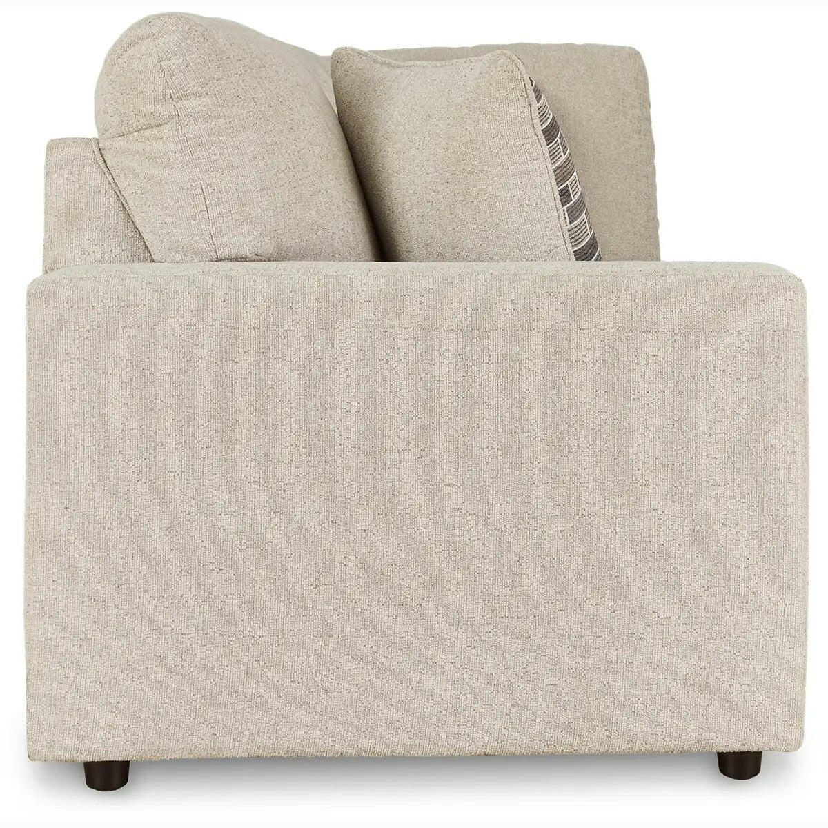 Ashley Edenfield 3Pc Sectional With Chaise in Linen.