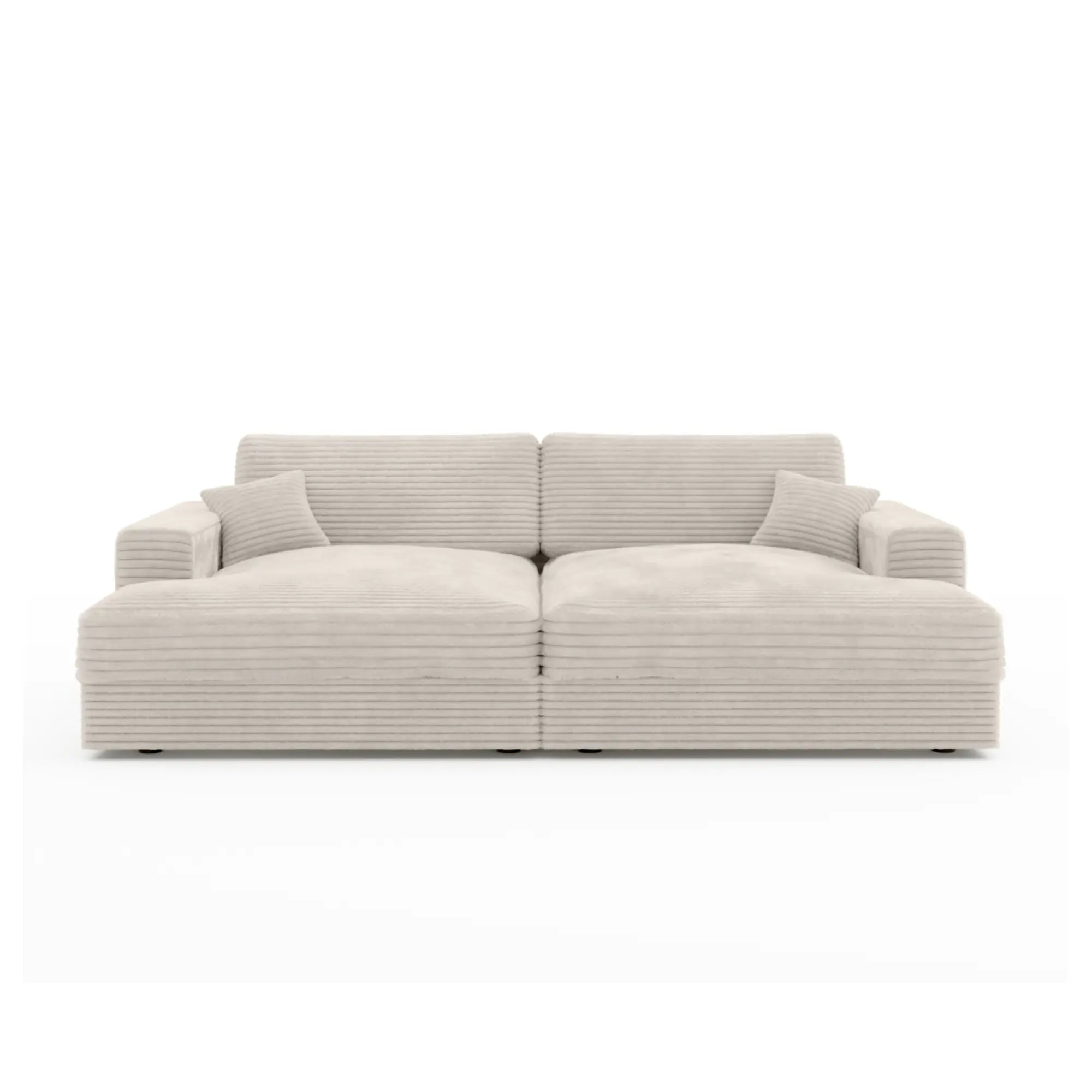 Dual Lounger in Beige 919566.