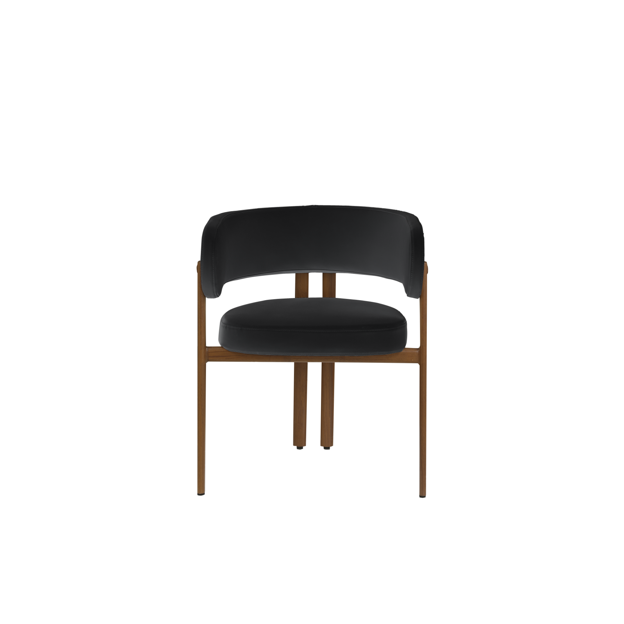 Odilia 5 Piece Walnut /Black Dining Set 3228671.