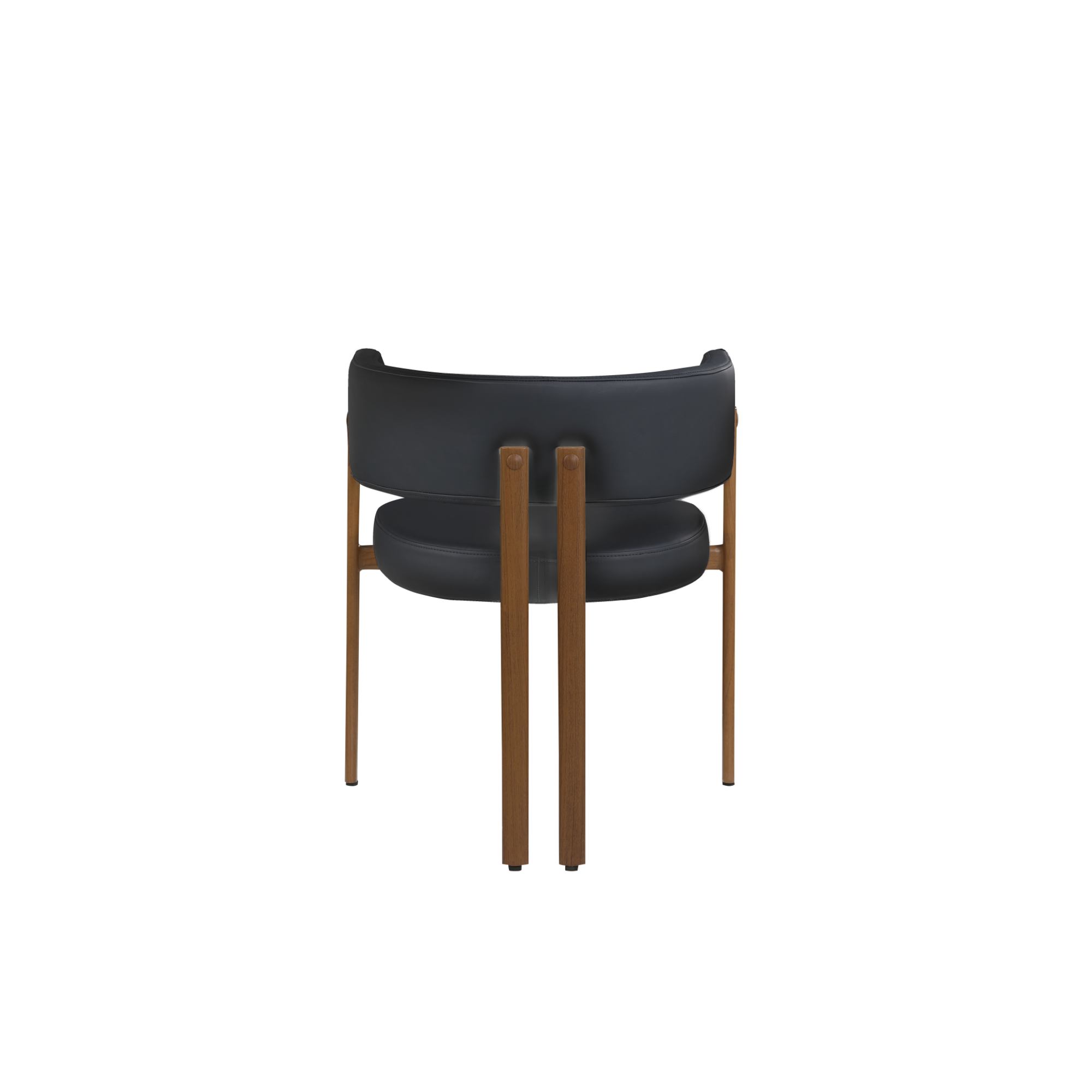 Odilia 5 Piece Walnut /Black Dining Set 3228671.