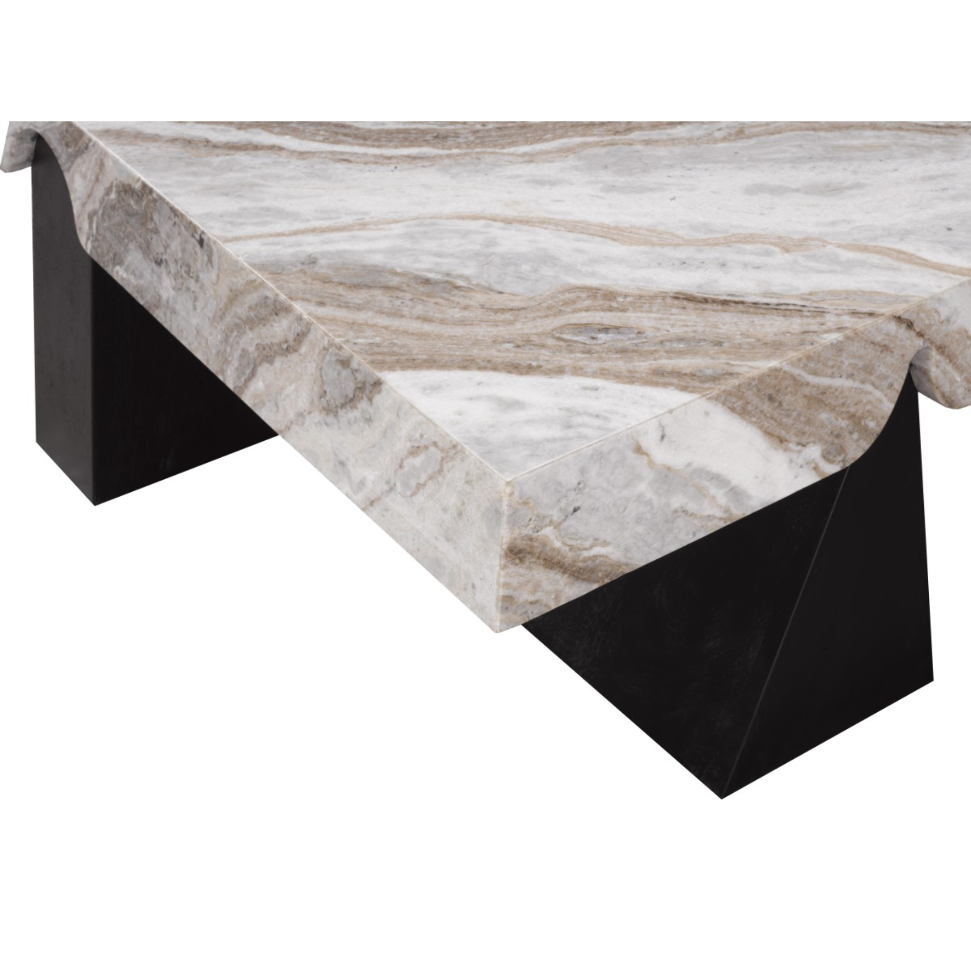 Coffee Table in Beige/ Brown /Grey 341722.