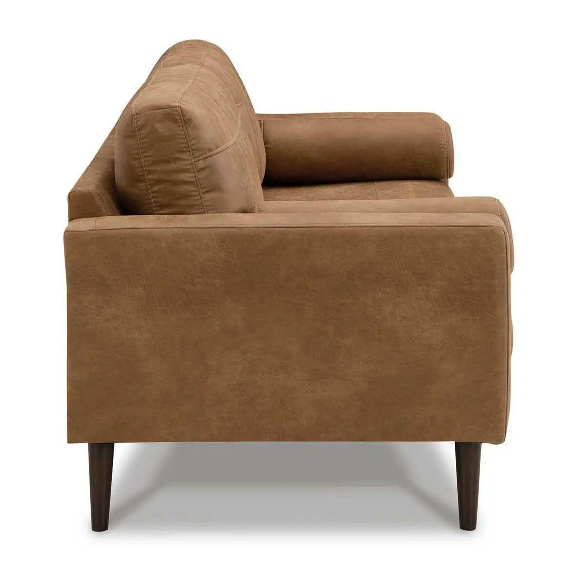 Ashley Telora Sofa In Caramel.