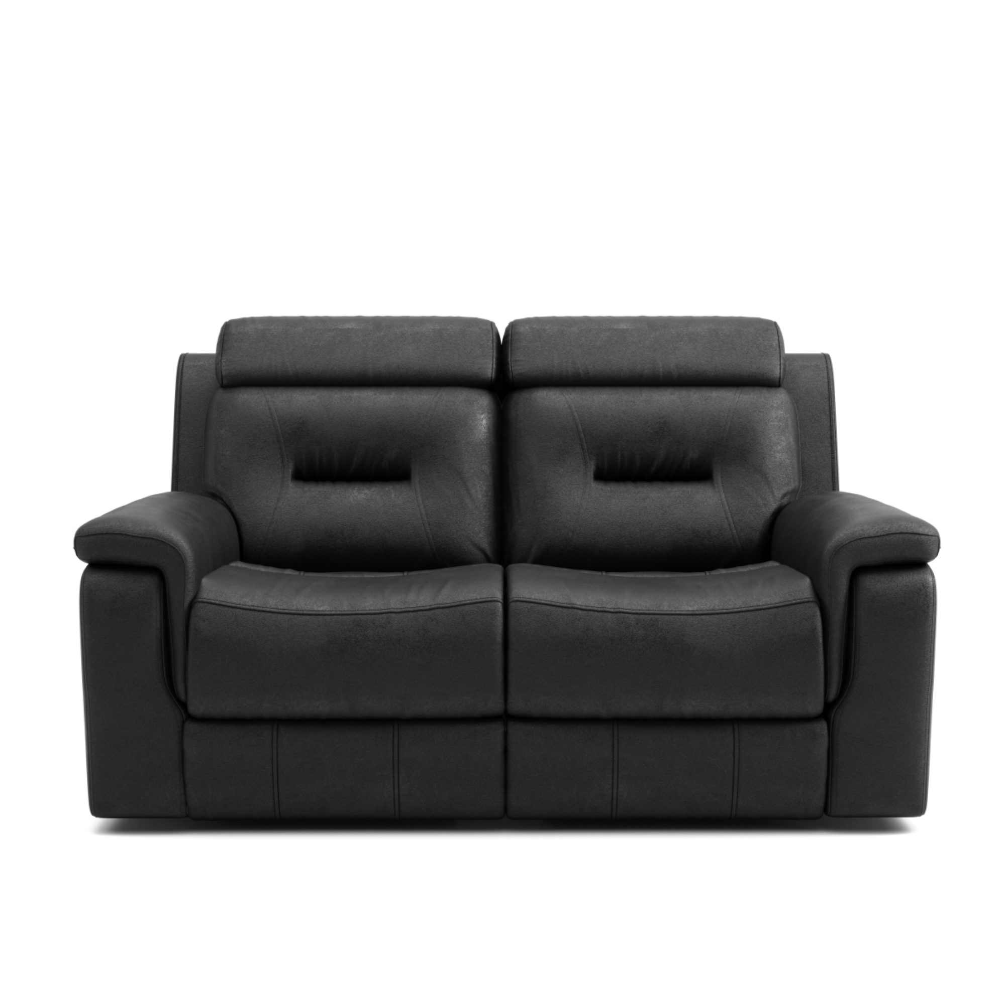 Recliner Loveseat in Black 434512.