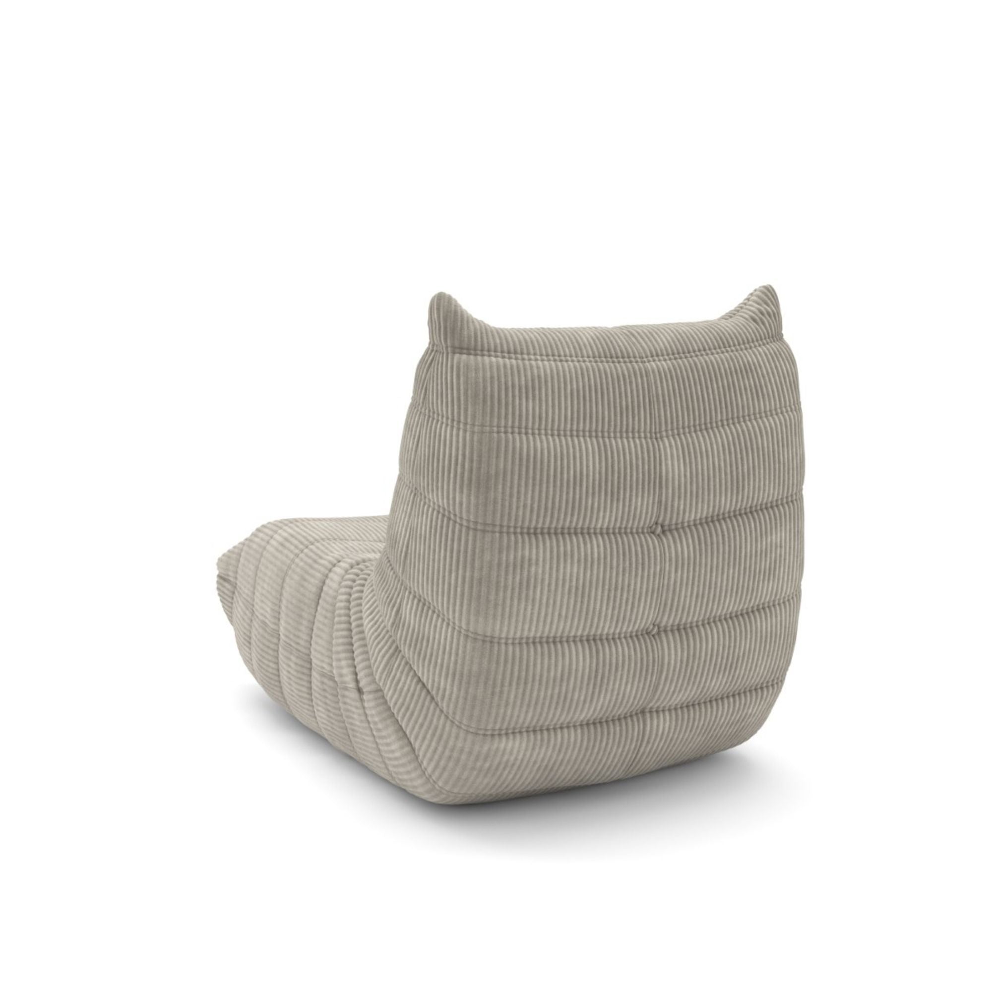 Armless Chair in Grey 44021