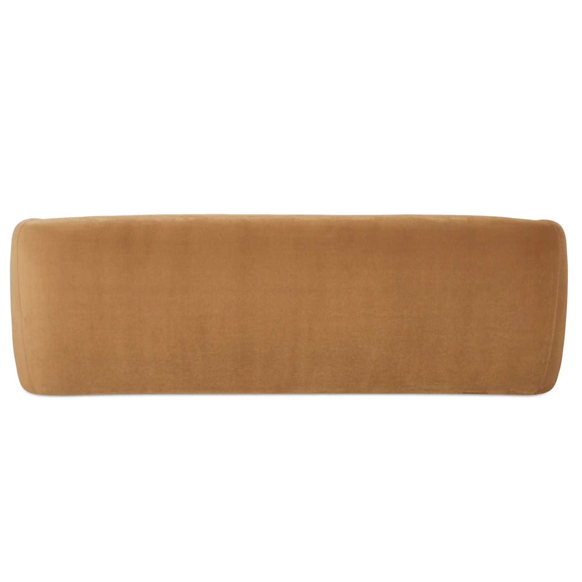 Moe's Home Faye Collection Sofa Tan Faux Mohair | CastleUp Experience Centre Online Furniture