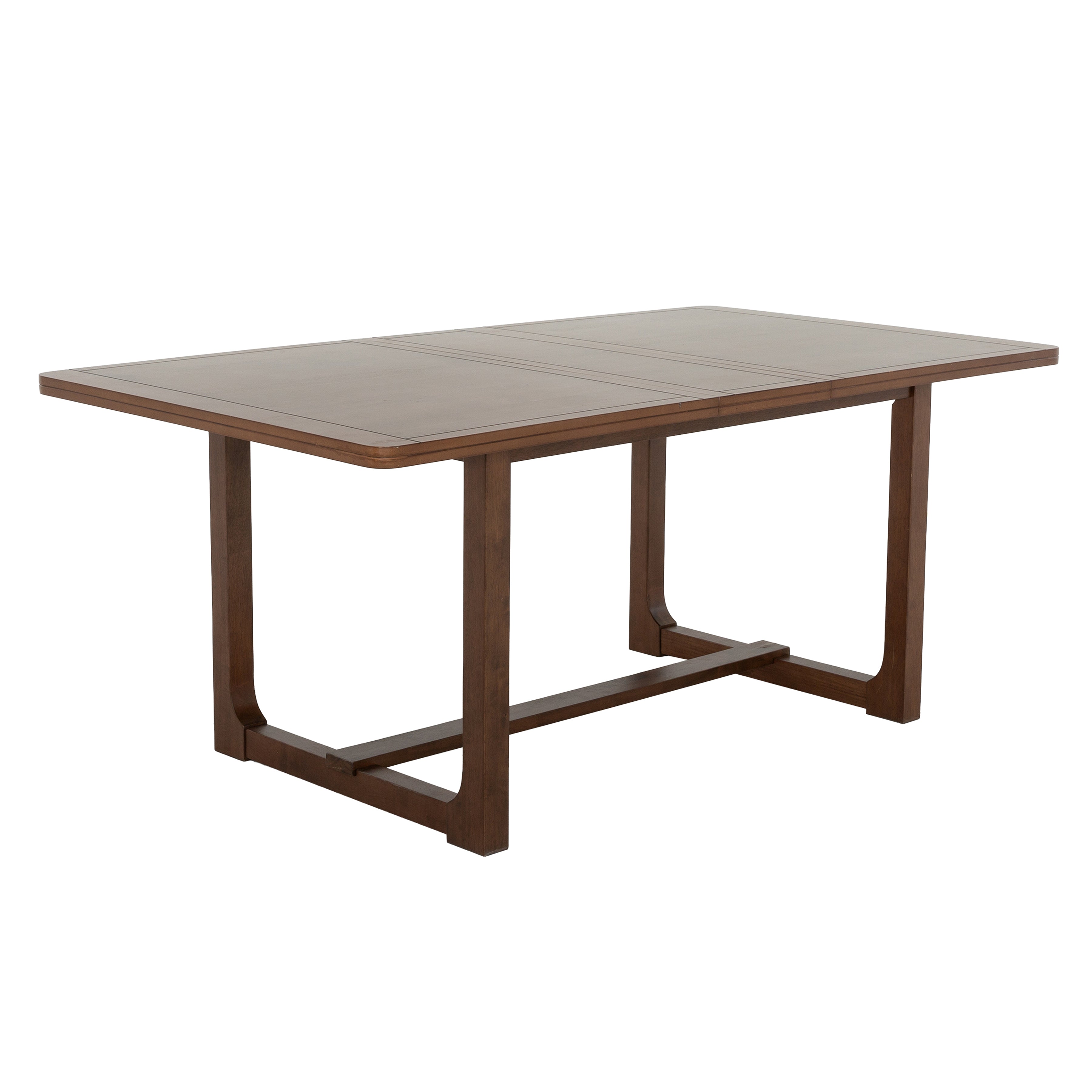 Westbrook 5-Piece Extendable Dining Set in Warm Brown